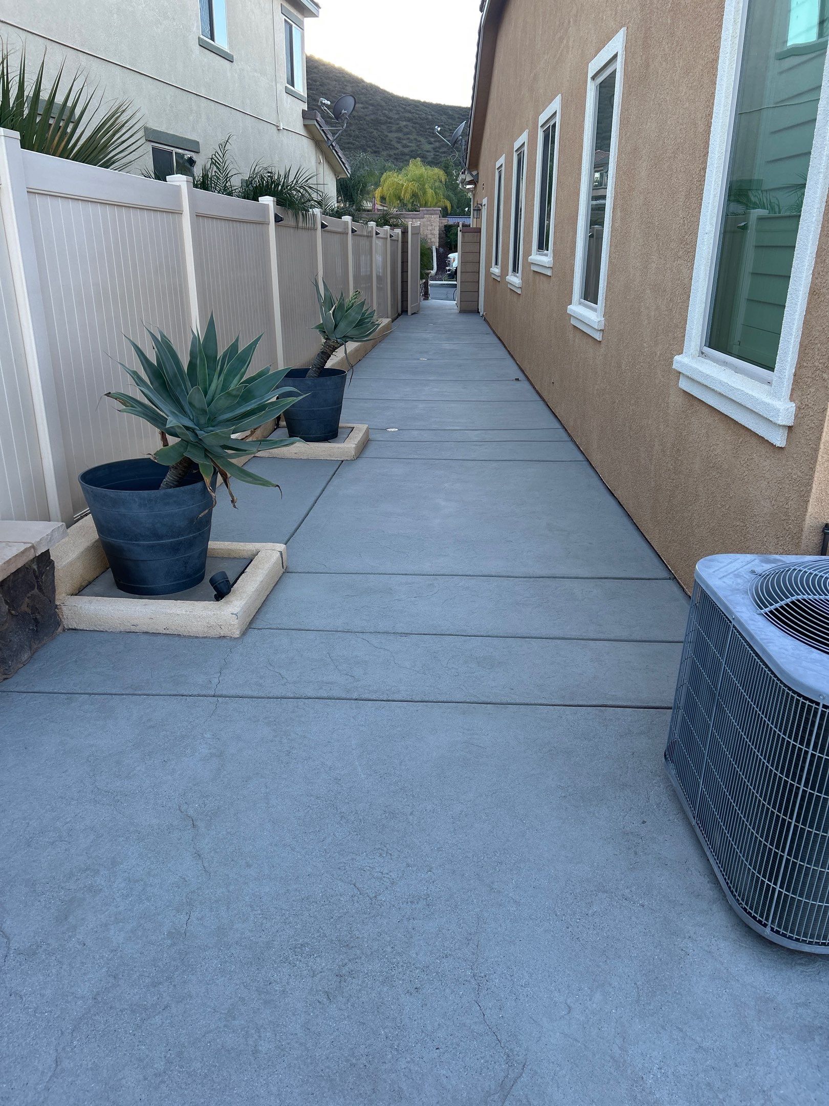 Sandblasting Paint Off Concrete & Sealing in Lake Elsinore, CA by La Power Washing Inc