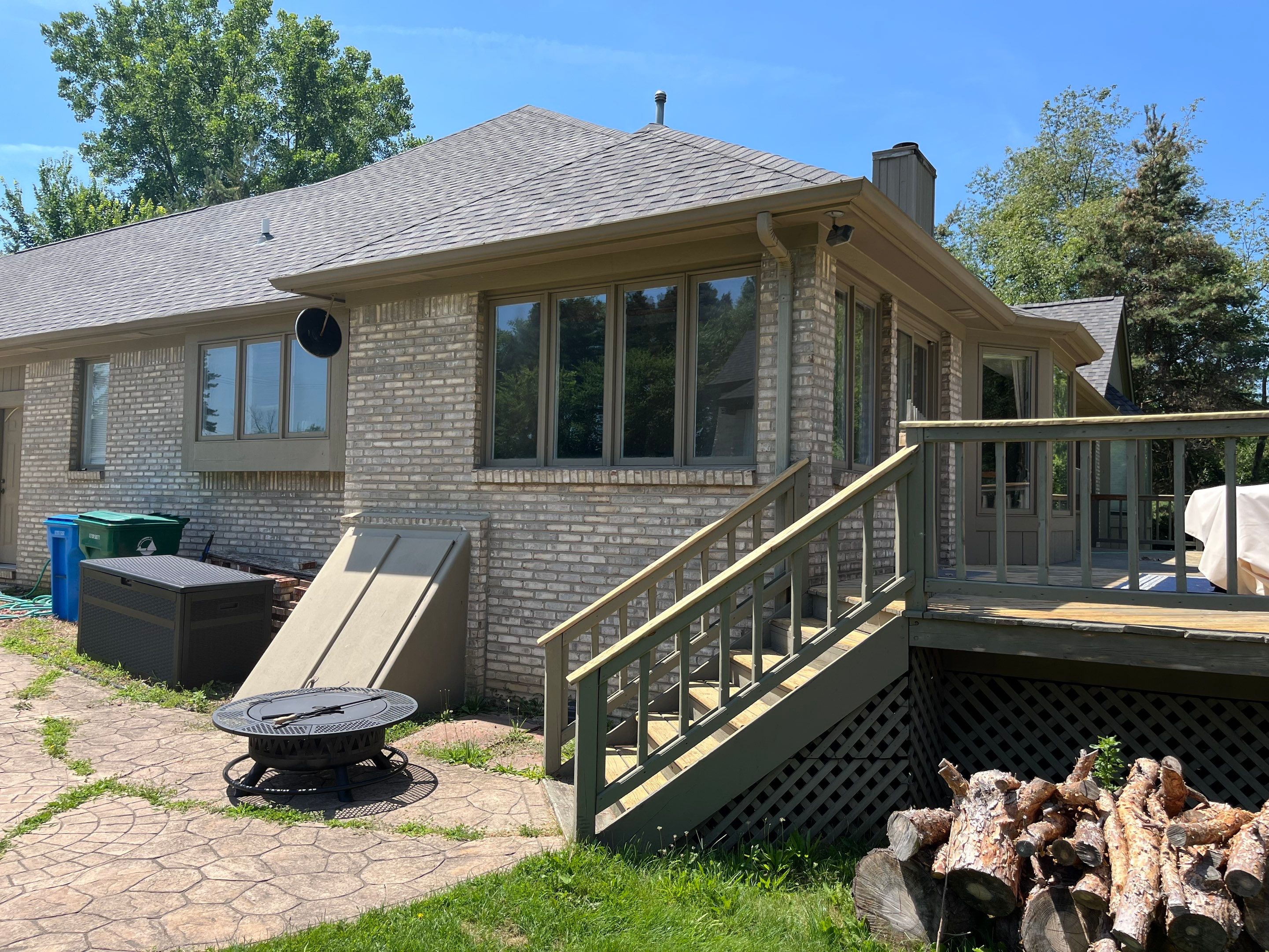Siding Replacement using Alside Charter Oak D4.5" Laguna Blue by 180 Contractors