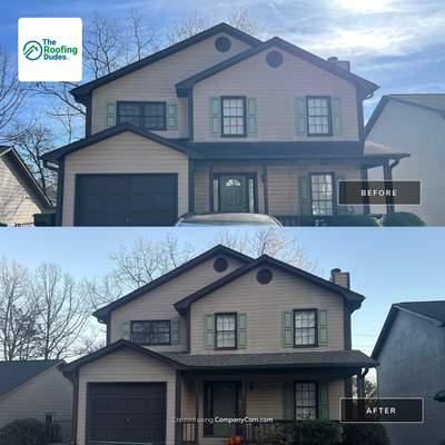 Roof Replacement in Pelham (Weathered Wood)
