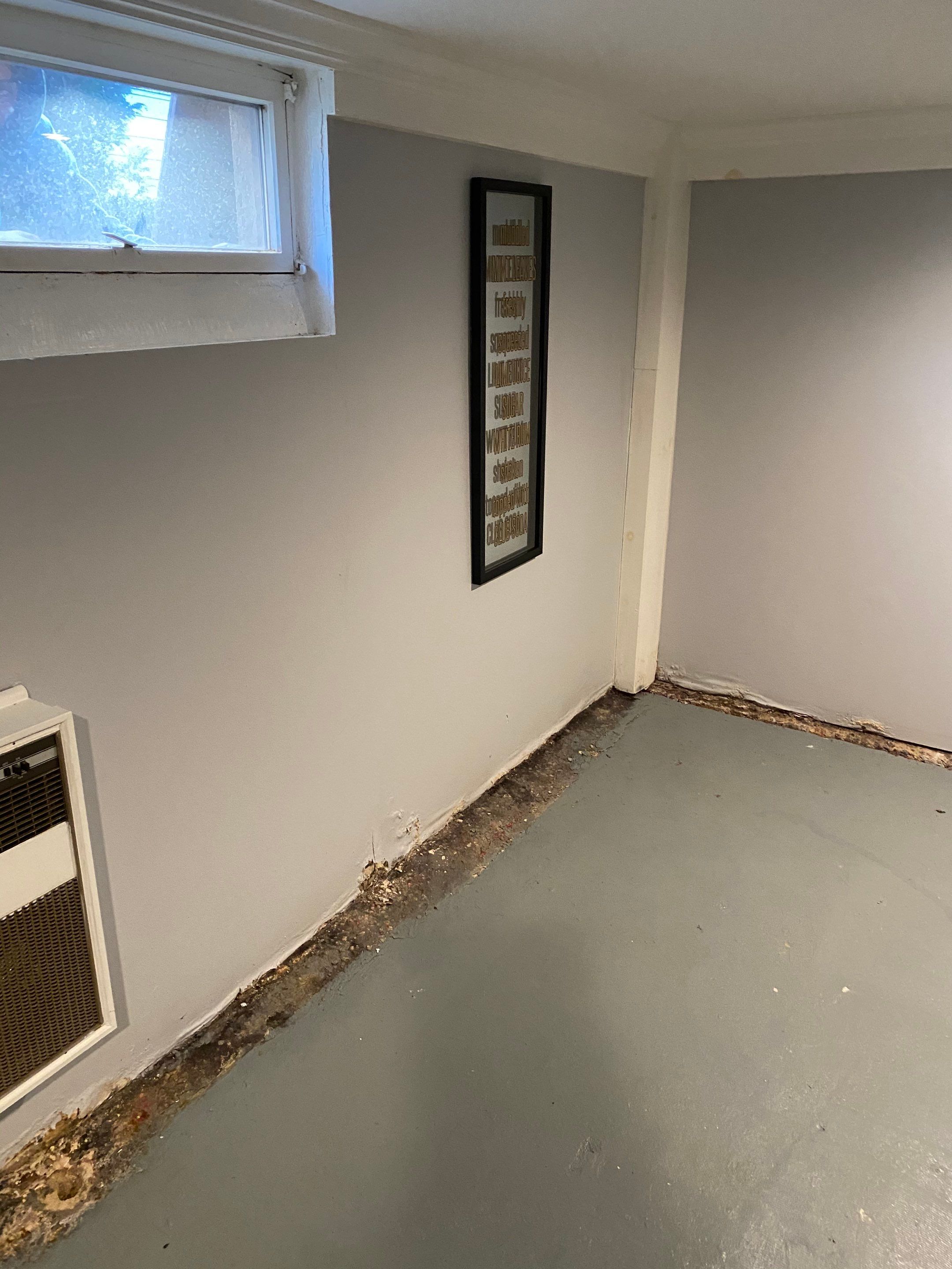 Interior French Drain Job in Cranford, NJ by Pure Service Pro, LLC 