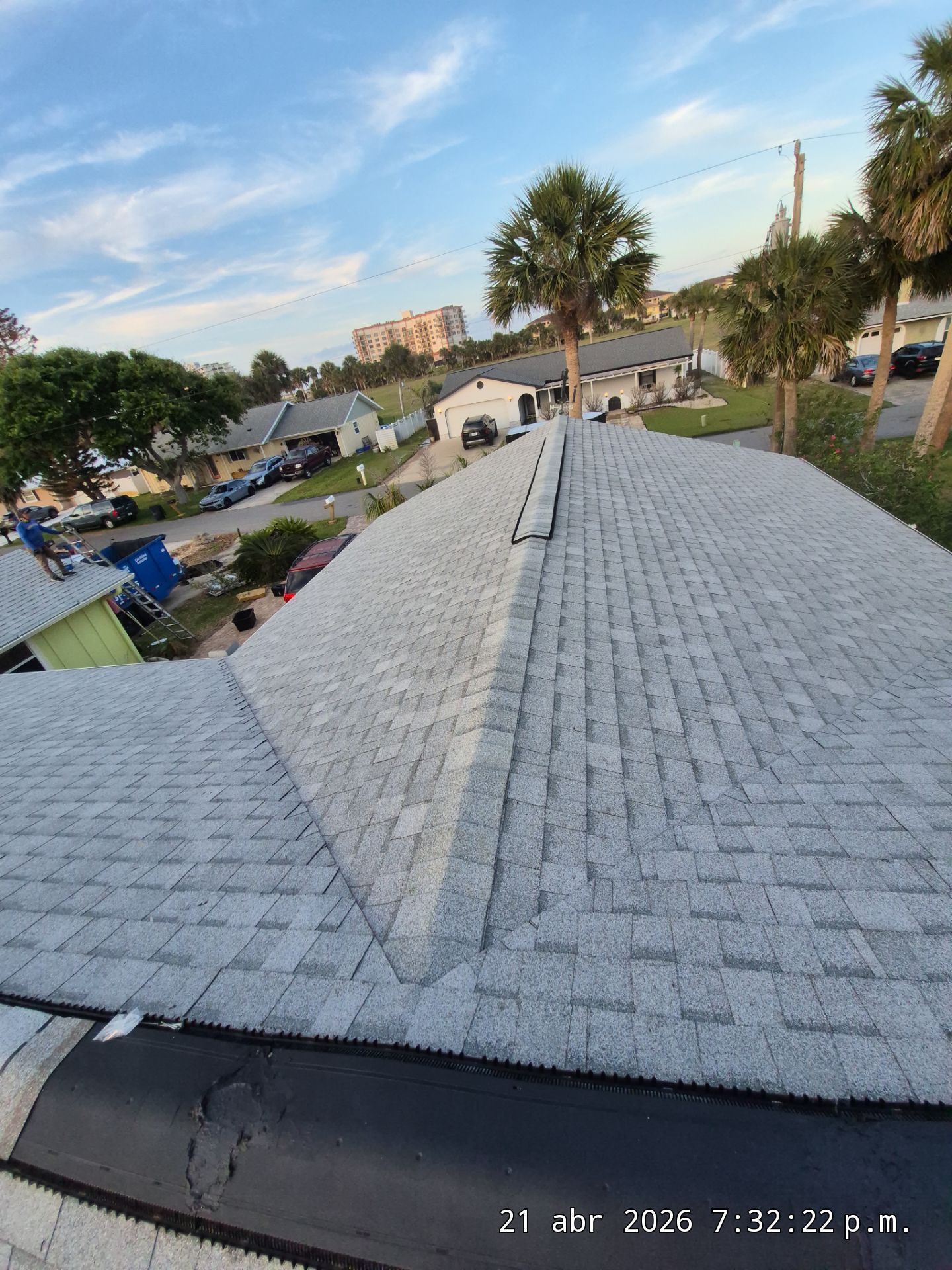 Shingle Reroof Replacement Flagler Beach FL by Pinnacle Roofing Group