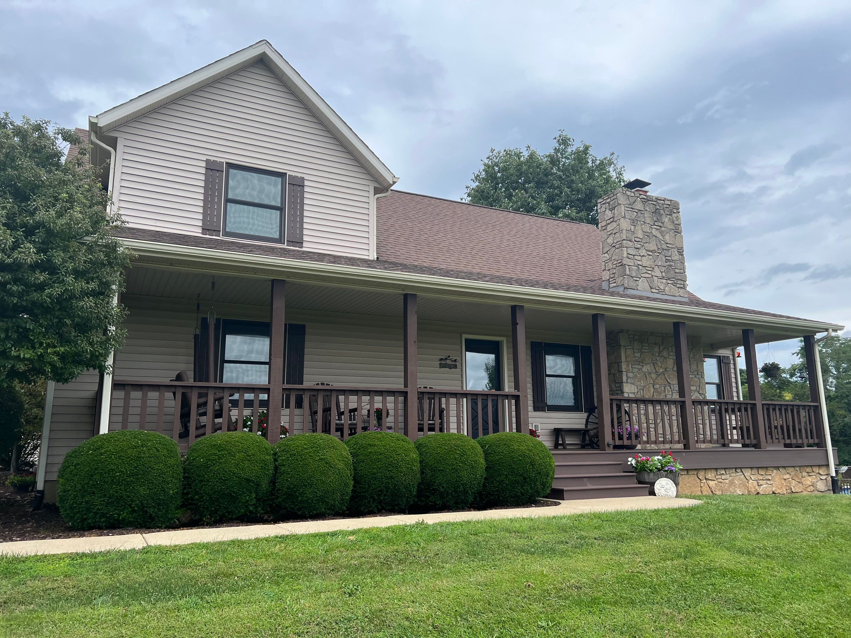 Exterior Installation using CertainTeed MainStreet Vinyl Siding by Koontz Construction