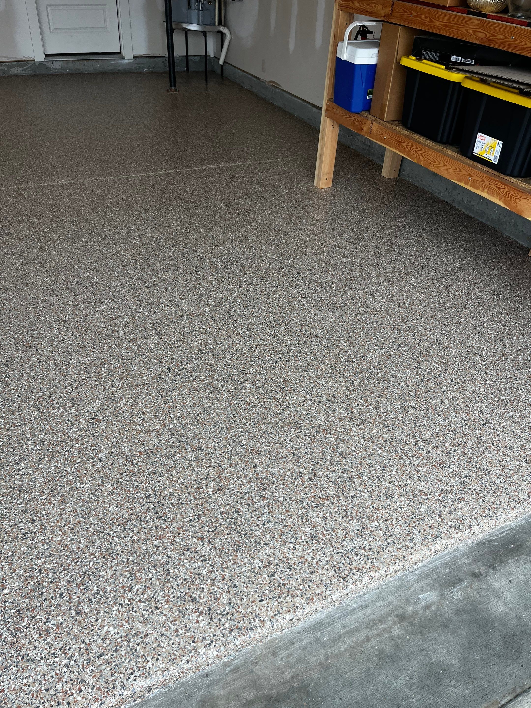 Garage Floor Coating using Waxwing by My Garage Floor Guys