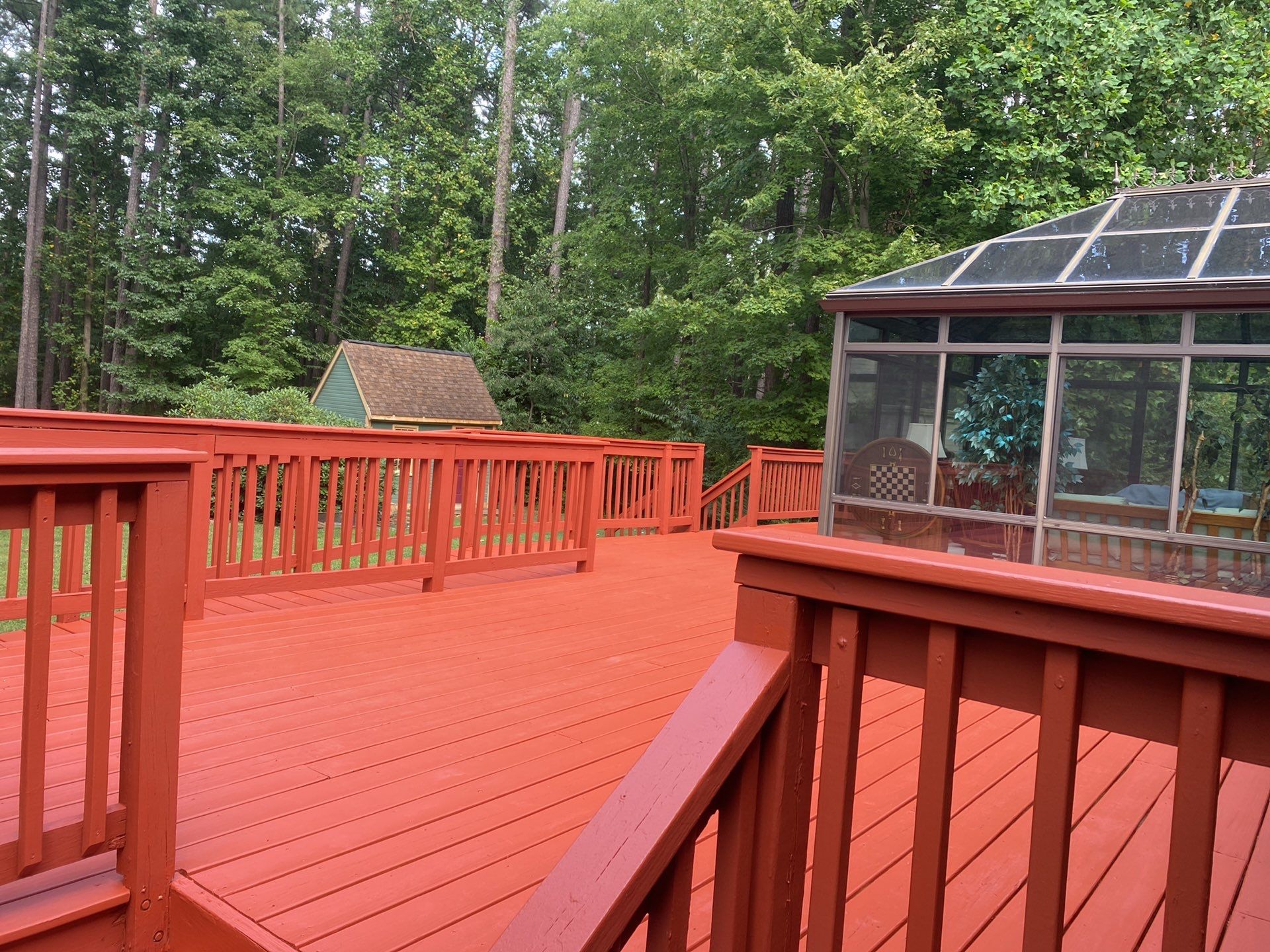 Weathered Deck using AcryFin by DuraSeal