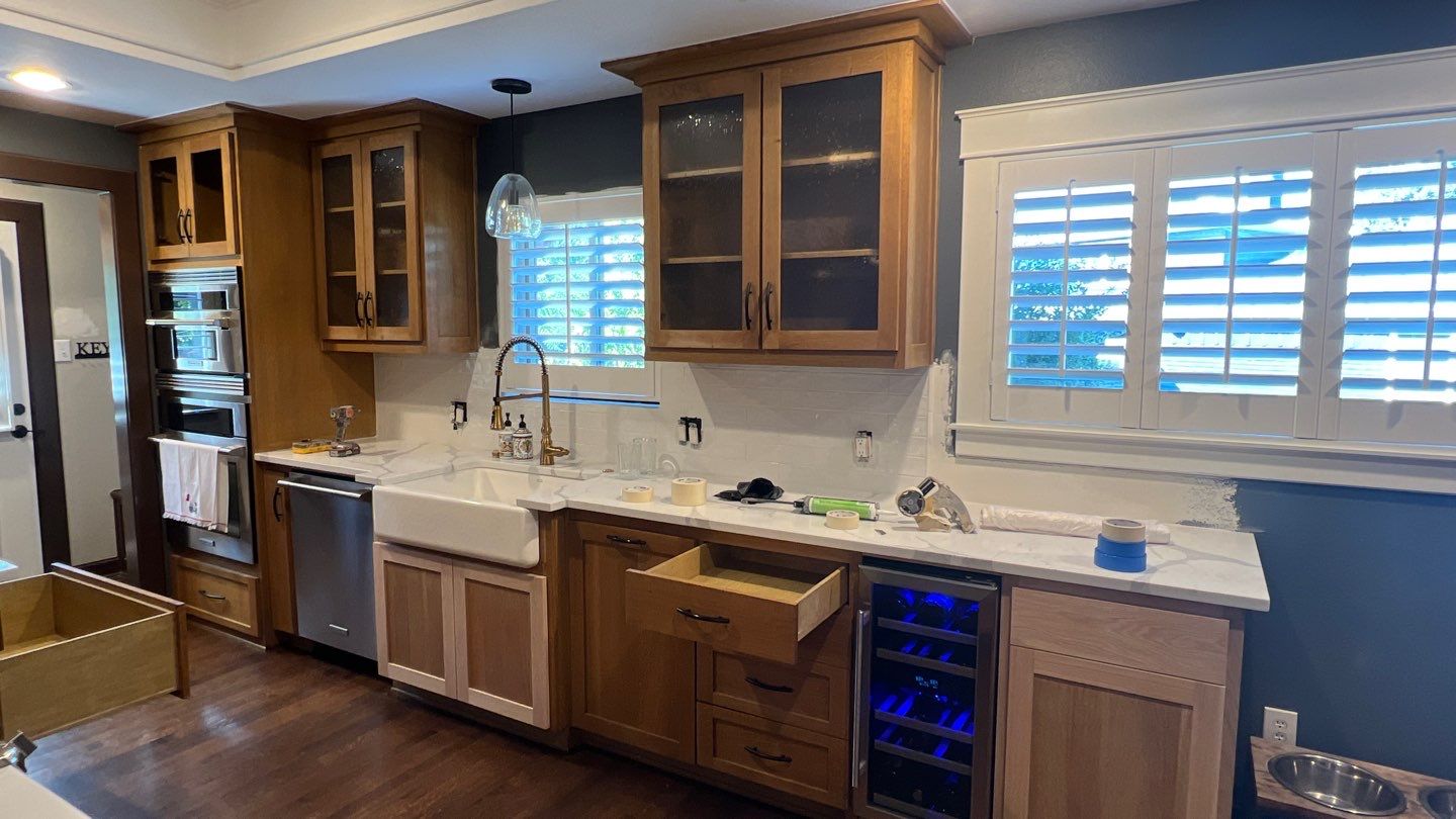 Kitchen Cabinet Painting by Nomad Painting