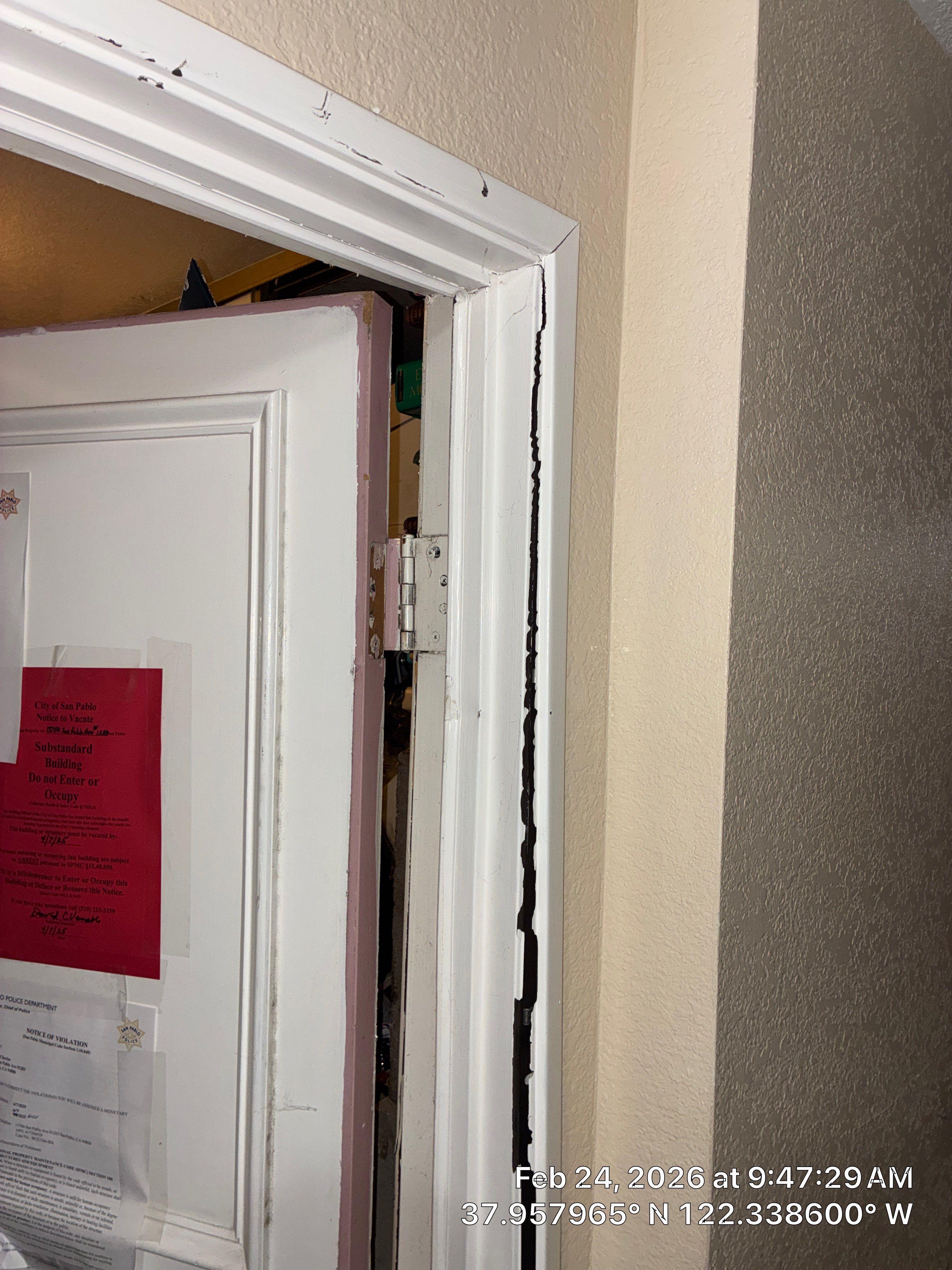 Project in San Pablo by 911 Hazmat Cleanup 