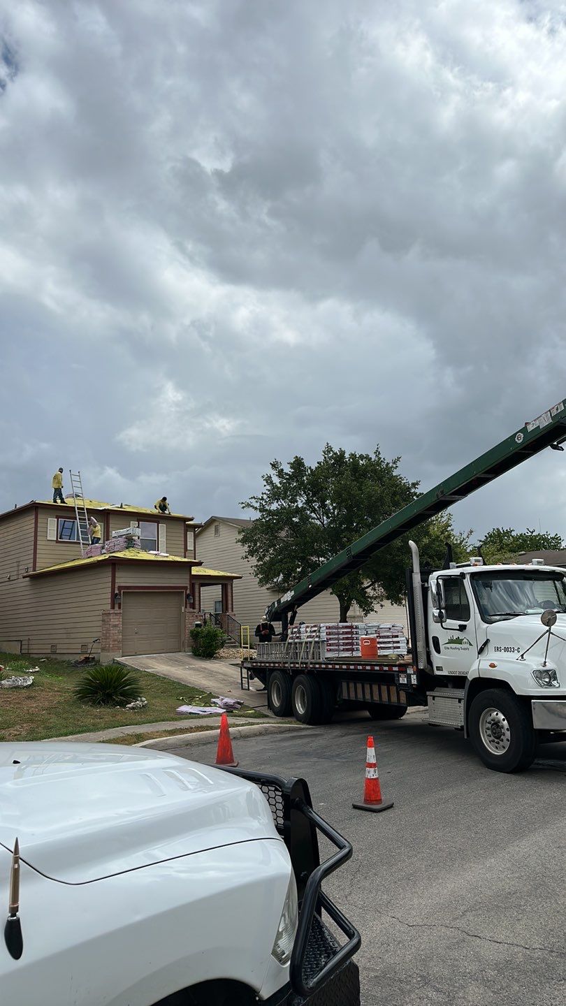 San Antonio Roof Project  by Bison Roofing  