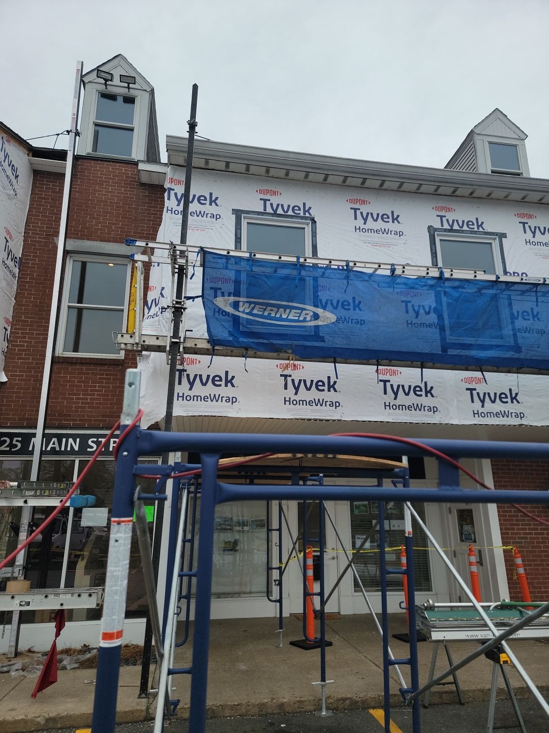 James Hardie Siding on Comercial building by UBrothers Construction