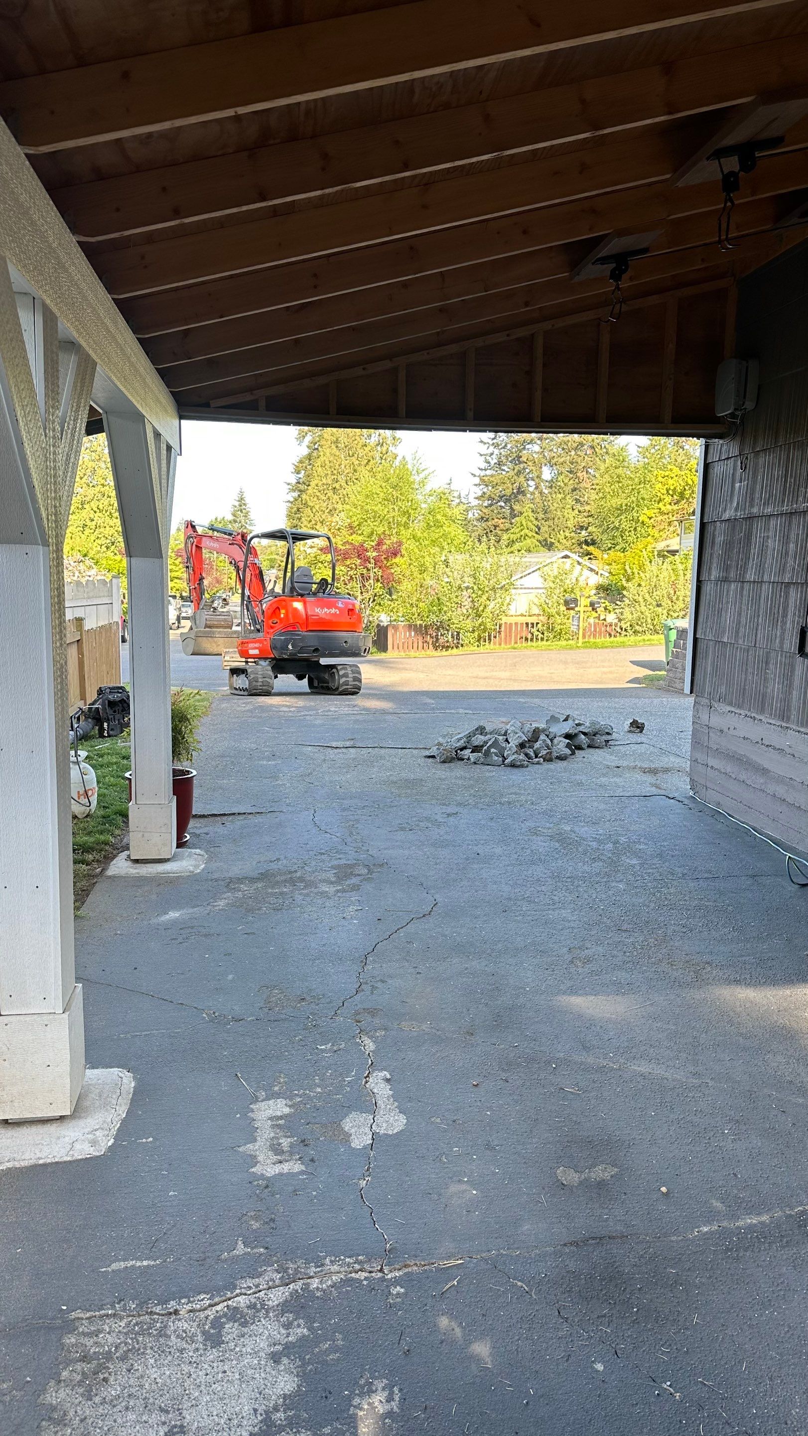  April | Driveway Repair, Concrete Project  by Jireh Asphalt & Concrete Inc 