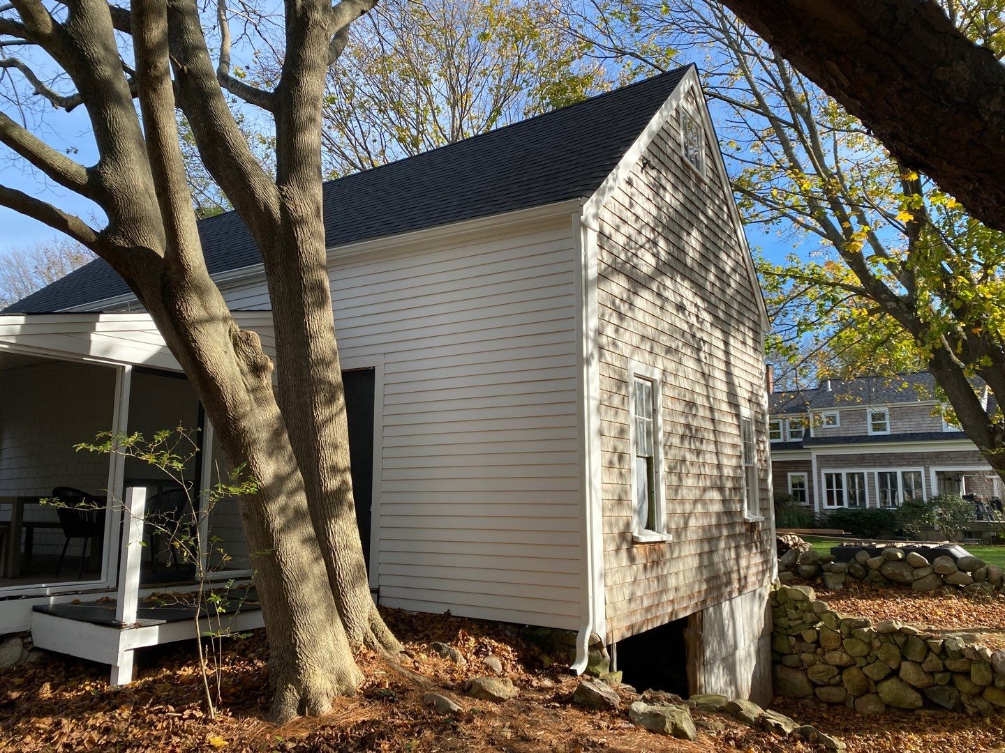 Marshfield, MA Gutter Installation using 5" K-Style Aluminum Gutter protected by Duo Pro by Gutter Pro Enterprises