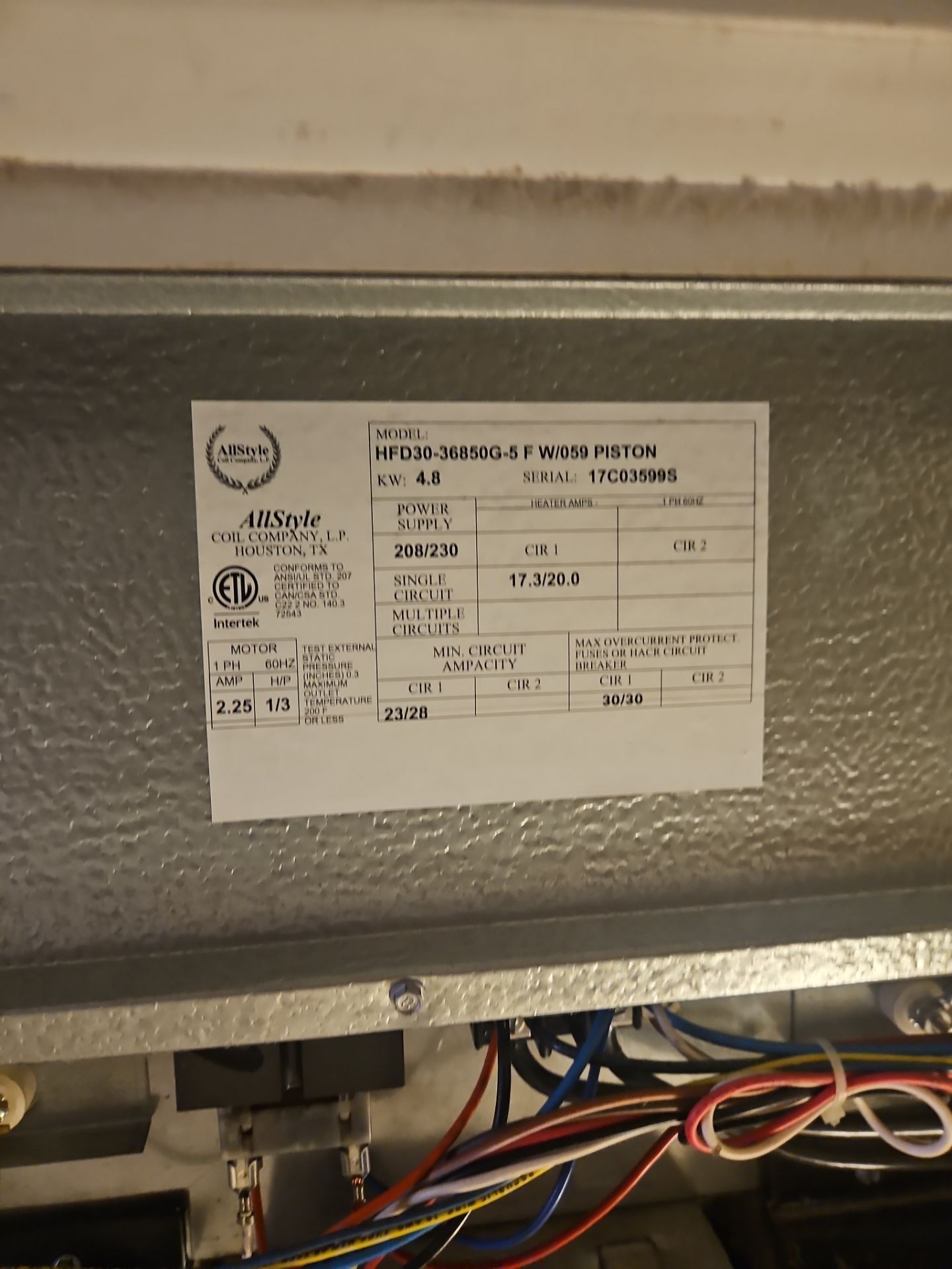 Project in Tucson by Thermal Air Systems LLC