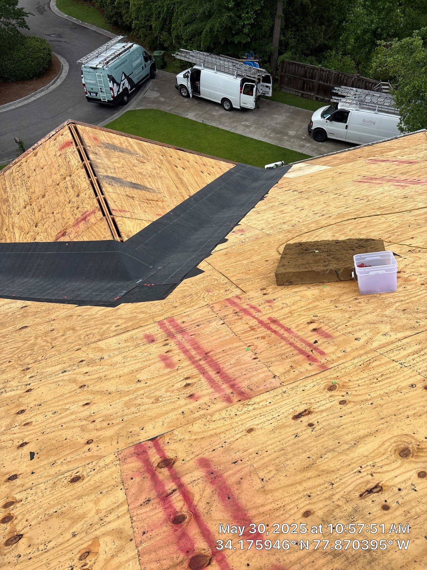 Asphalt Shingle Roof Replacement- Wilmington, NC by Summit Roofing 