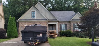 Residential Roofing Installation using Owens Corning Quary Gray