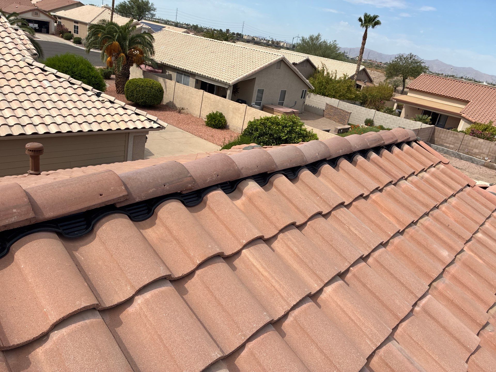Tile reset in Surprise, Arizona by Weather-Tite Roofing