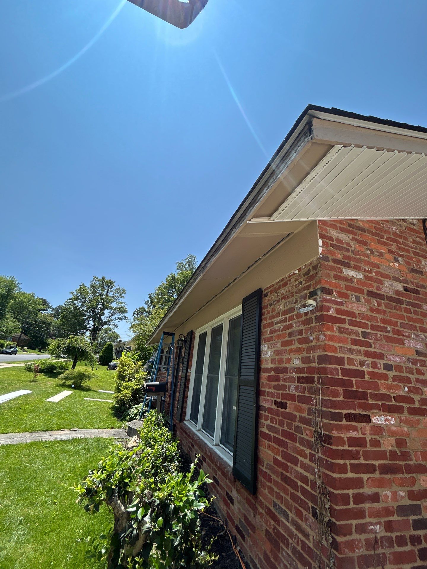 Fairfax: Residential Siding Replacement with CertainTeed 8" Board and Batten Siding in Desert Tan by RM Banning, Inc.