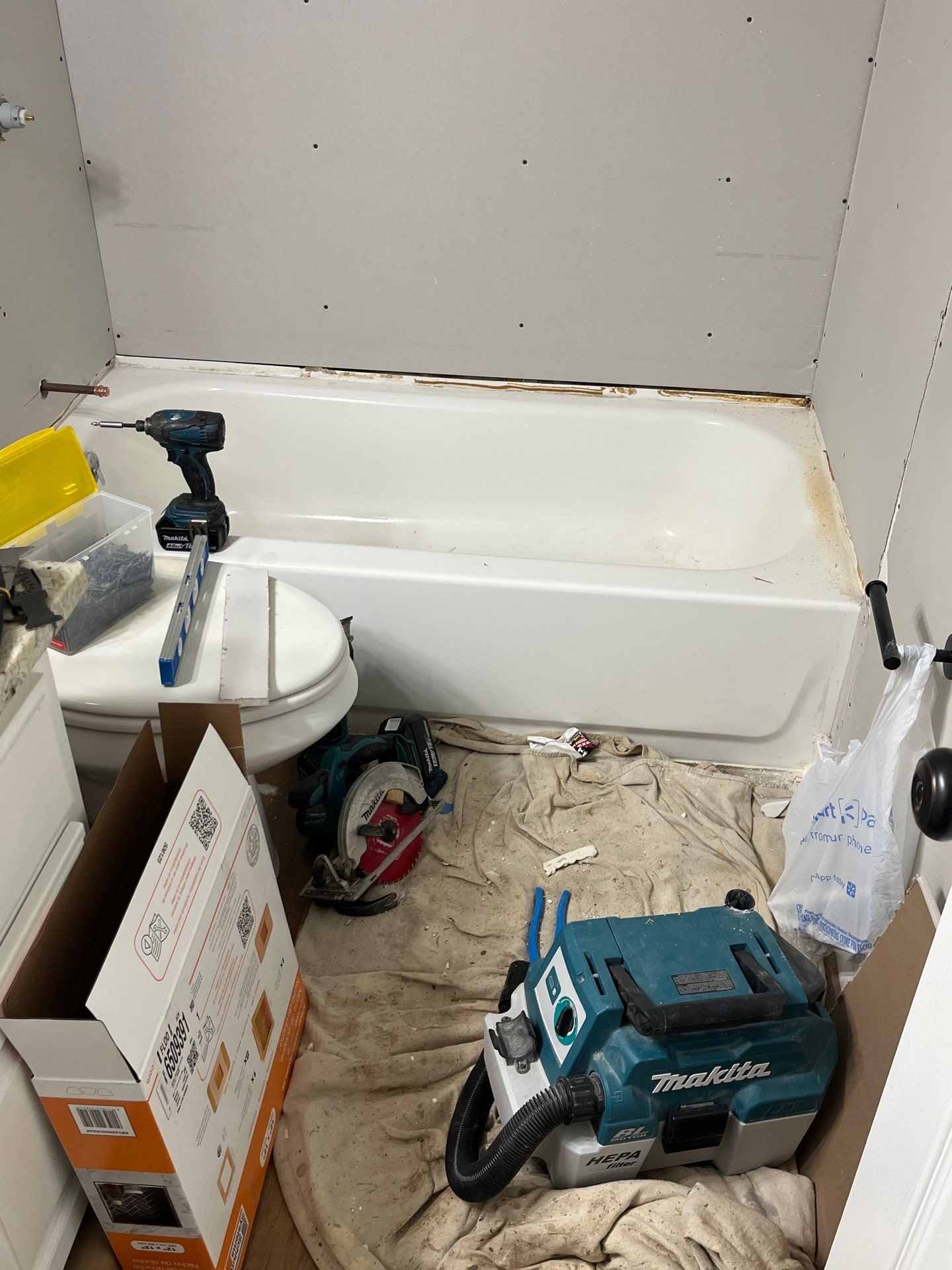 Herman's Shower Remodel  by Skilled Construction LLC