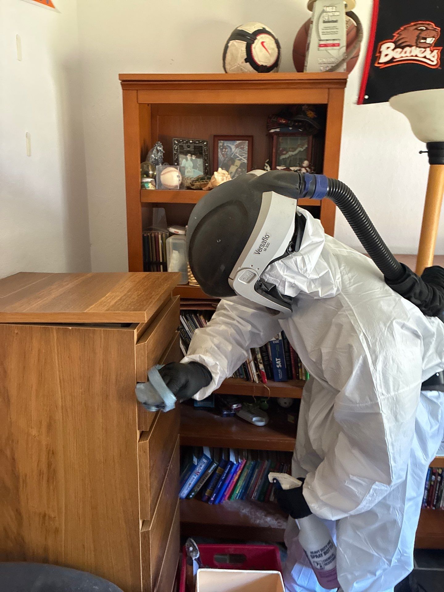 Project in Novato by 911 Hazmat Cleanup 