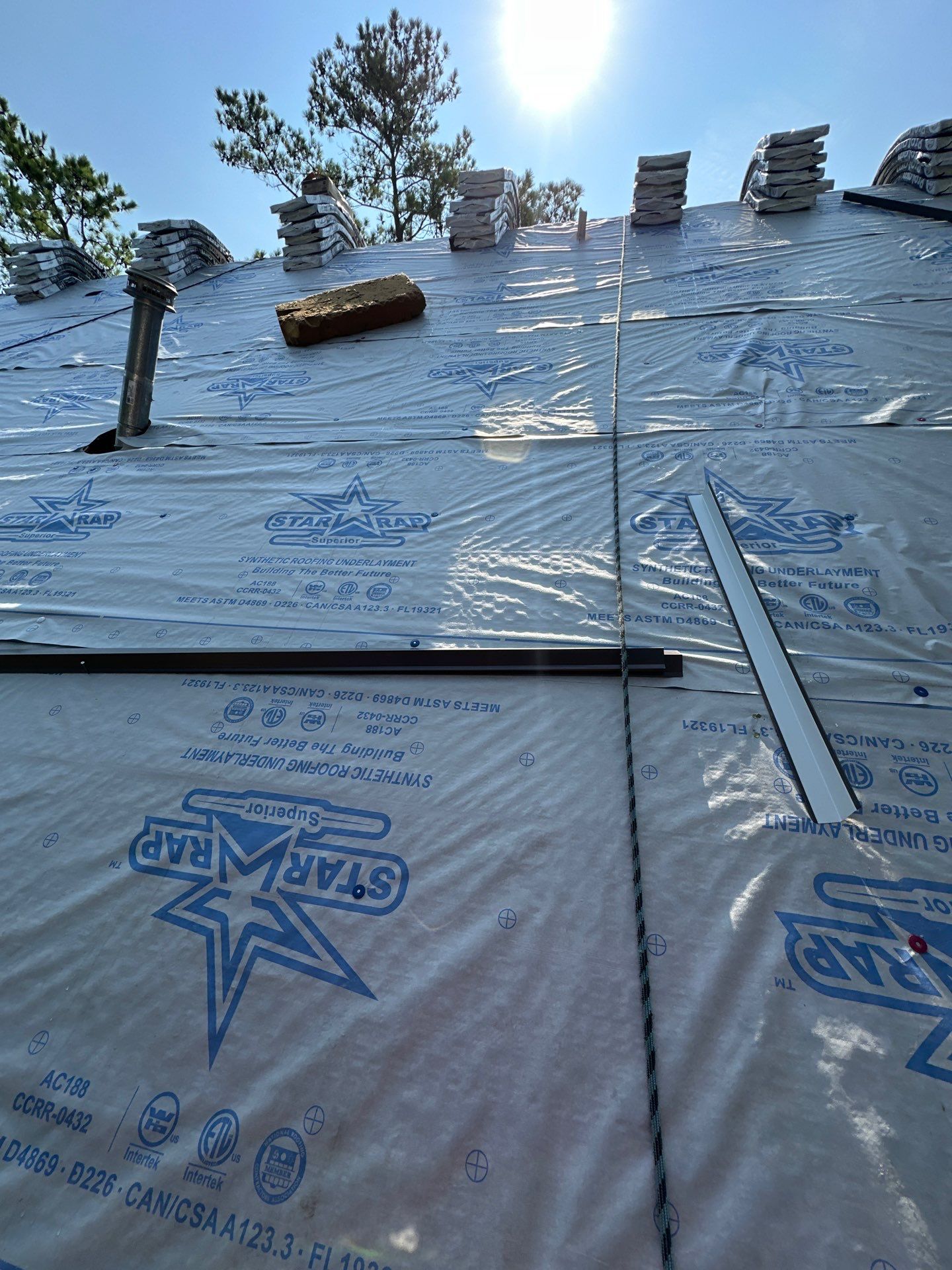 Project in Houston by Motion Roofing