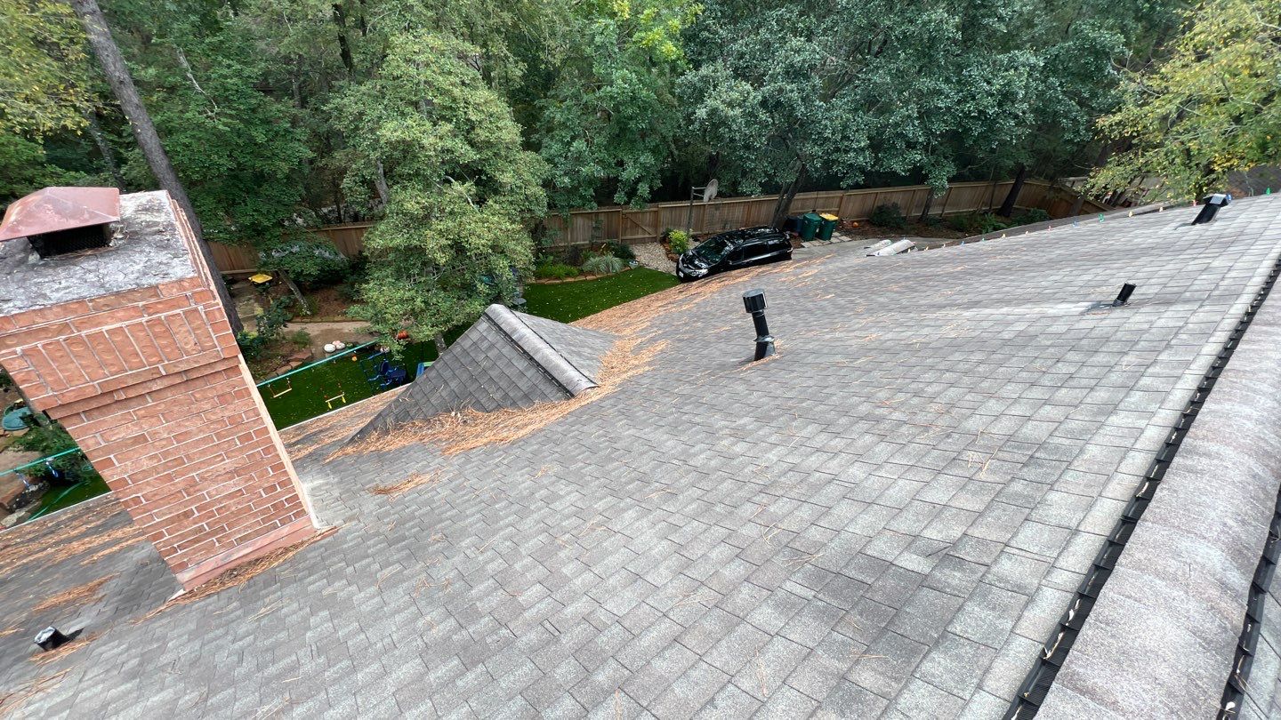 Residential Roof Replacement using Davinci Province Slate Shingles by Elite Roofing LLC