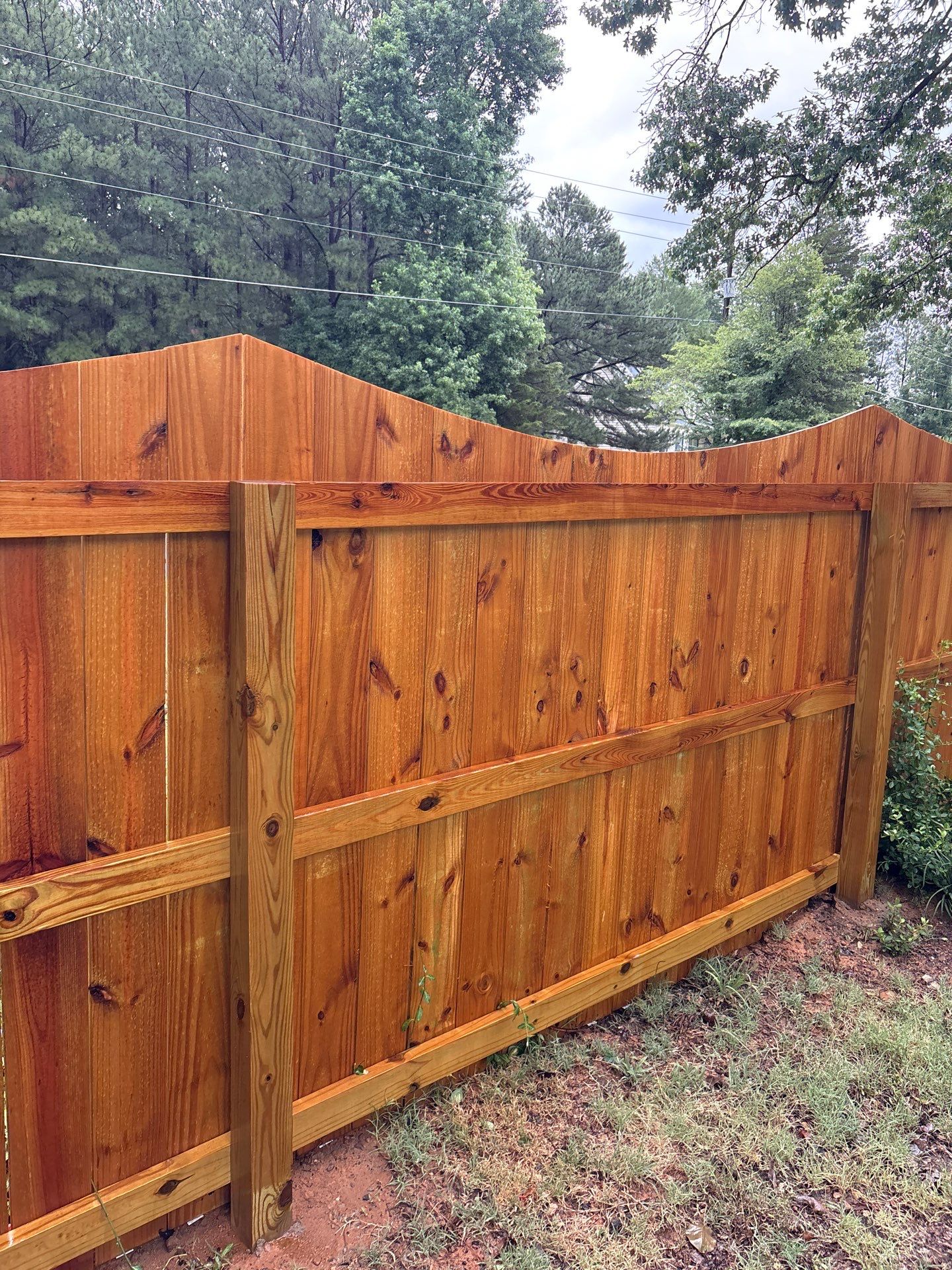 Fence using Wood Sealant by DuraSeal