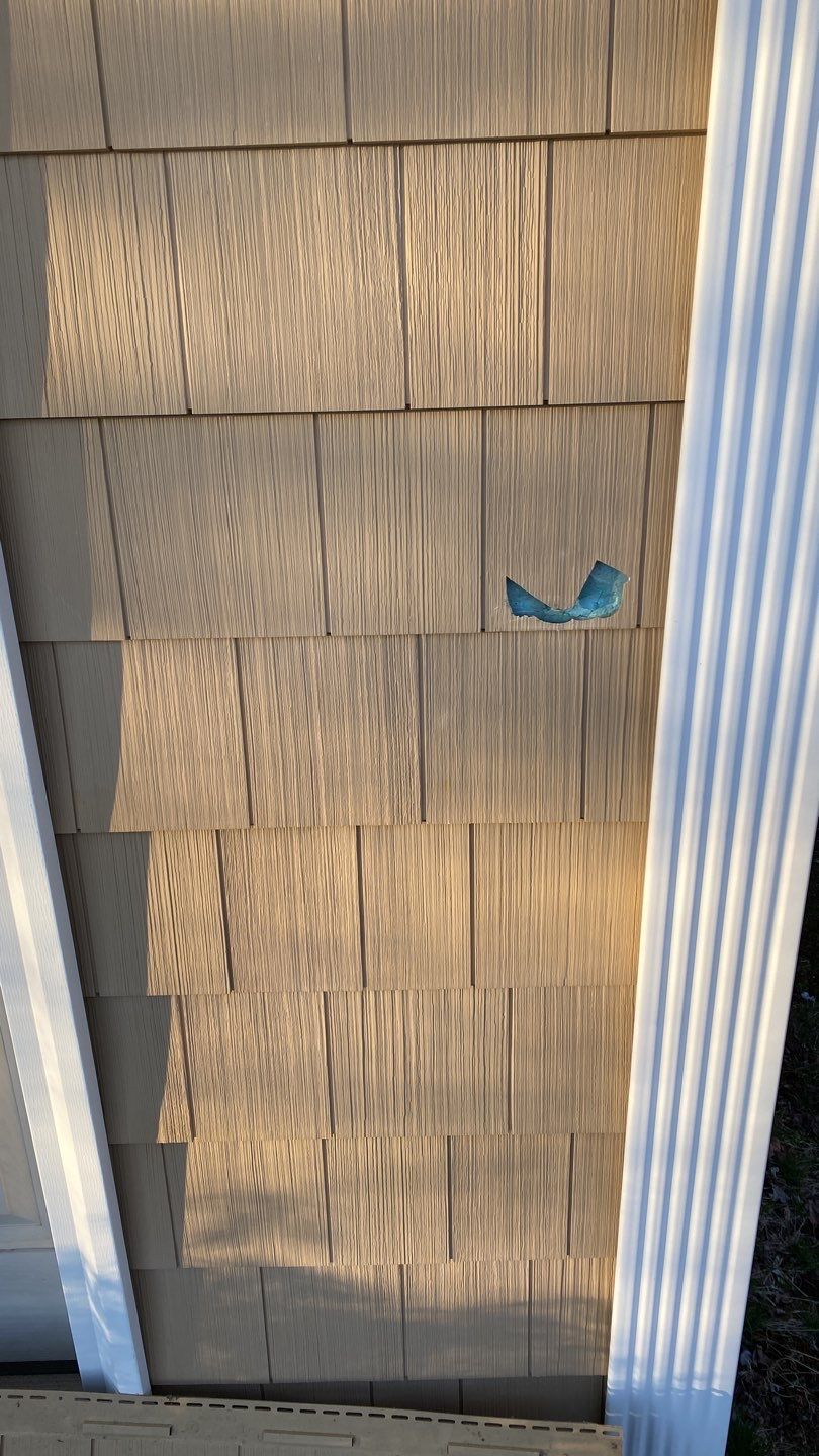 Siding Repair using Certainteed Cedar Impressions by A Plus Exterior