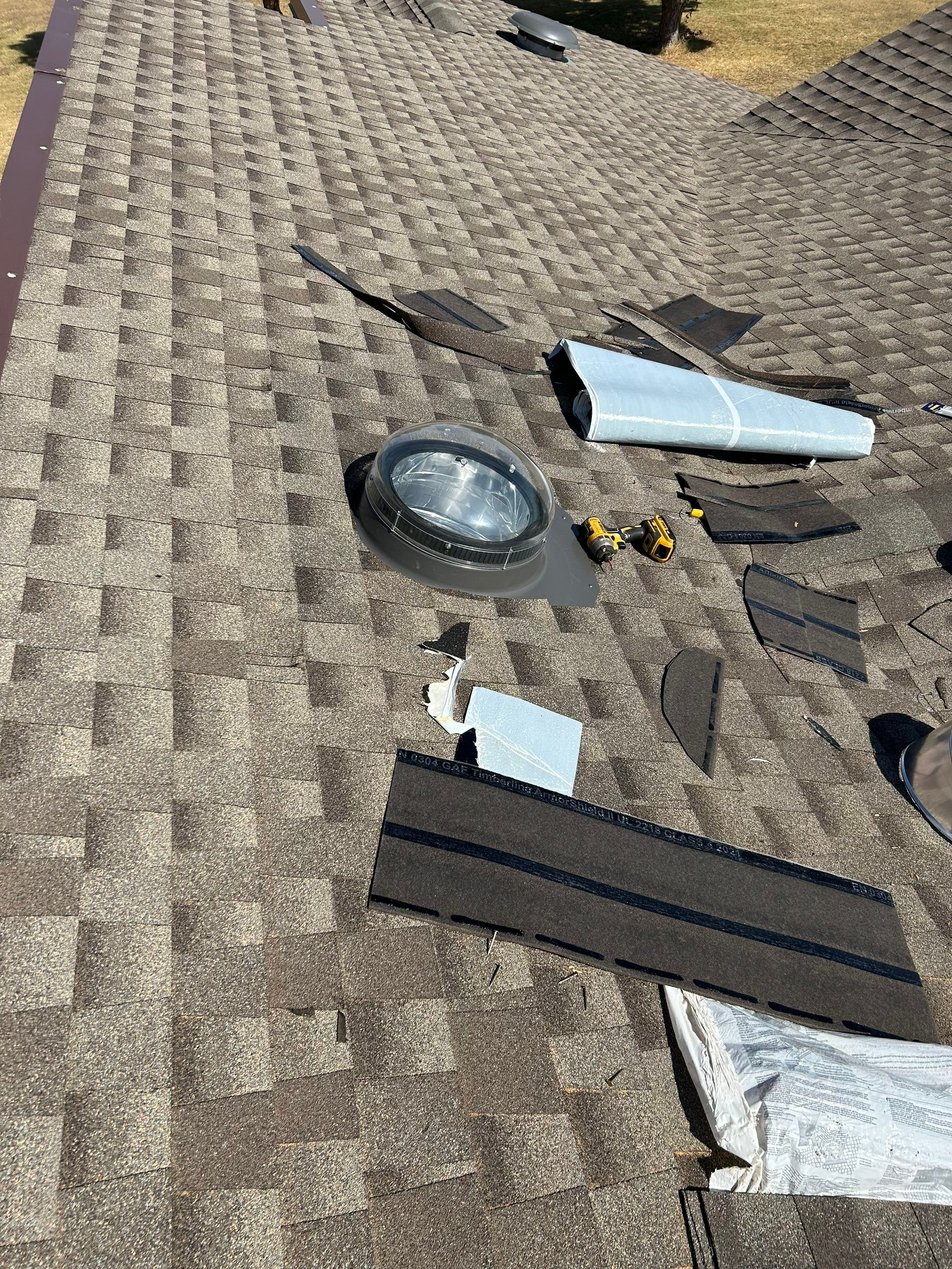 Sun Tunnel Installation in Edmond, OK by McCann's Roofing and Construction