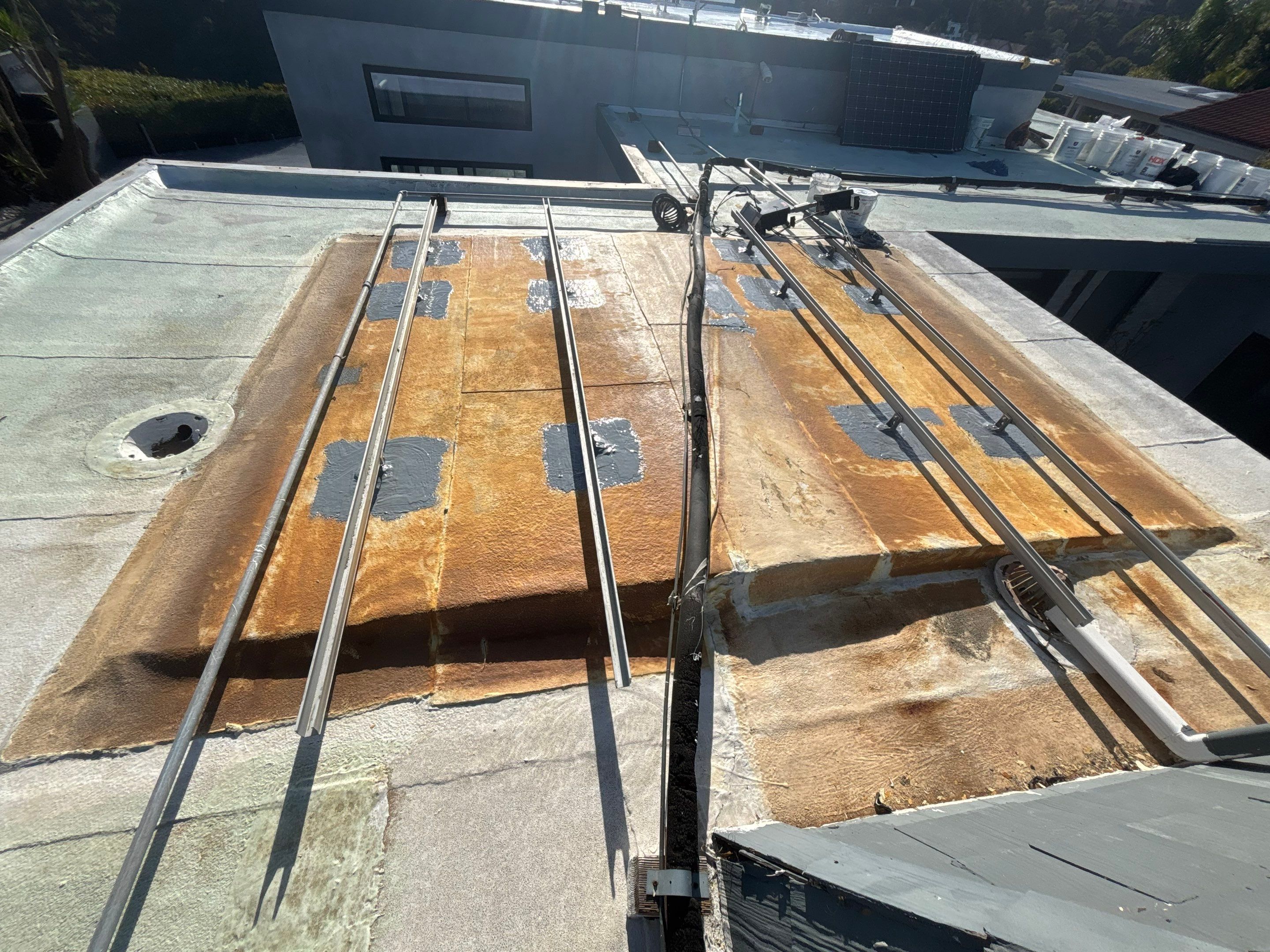 La Jolla Silicone Roof Restoration | Uniflex 20-Year Roof Coating System by Zenith Roofing Services