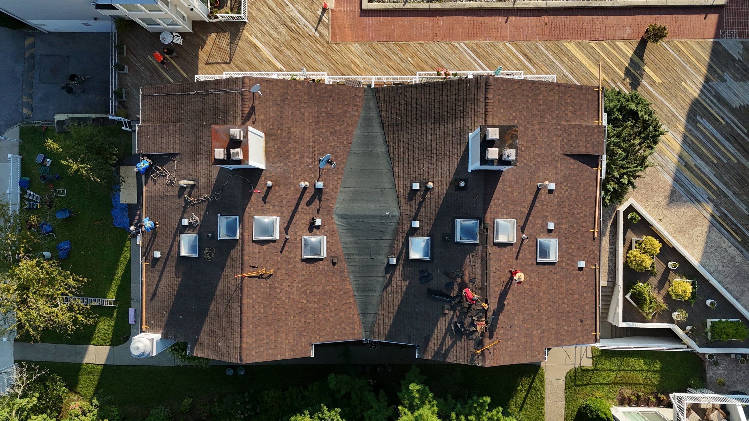Roof Project in City Island, NY by All State Home Improvement Inc.