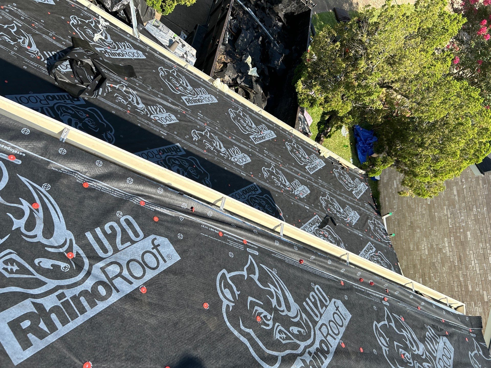 Residential Roofing Installation using Owen's Corning Duration (Lifetime) Shingles by Roof Repair Company