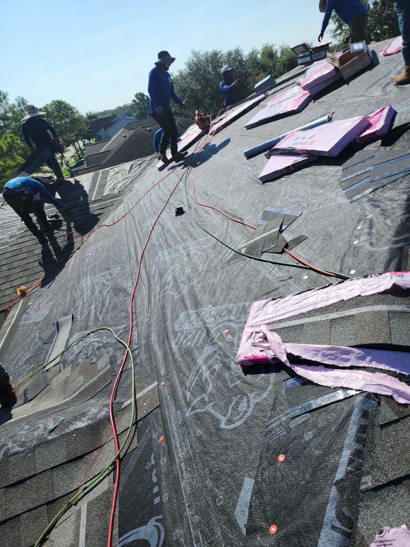 Residential Roofing Repair using Owen's Corning Duration (Lifetime) Shingles by Roof Repair Company