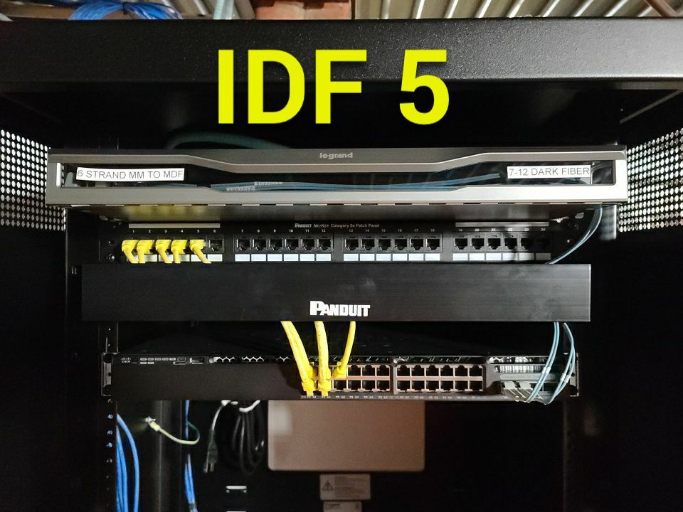 Structure Cable Installation using Cat 6 Cabling & Fiber  by Firmament Solutions