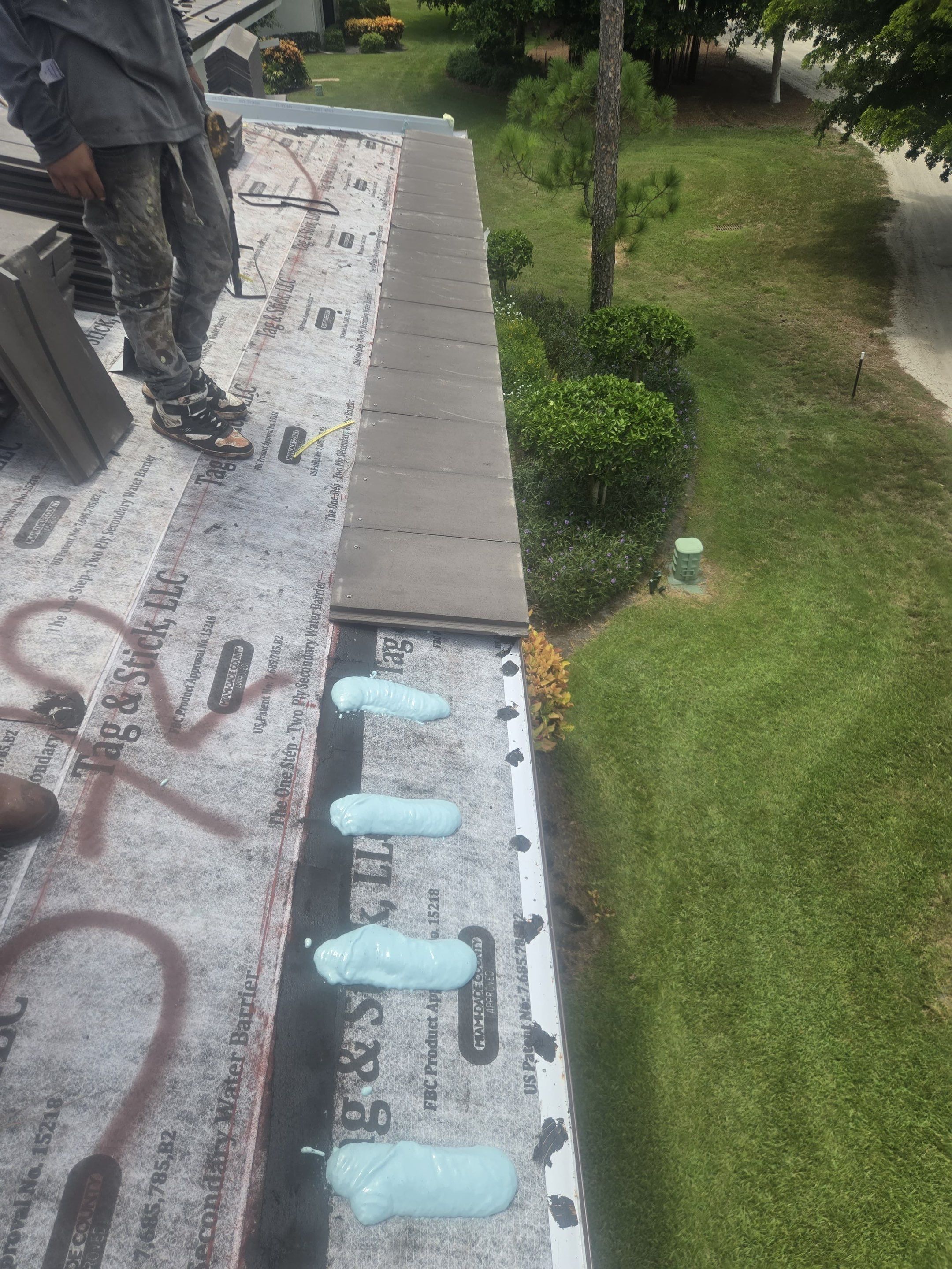 Residential Roofing Installation using Crown by BLUES BROTHERS ROOFING