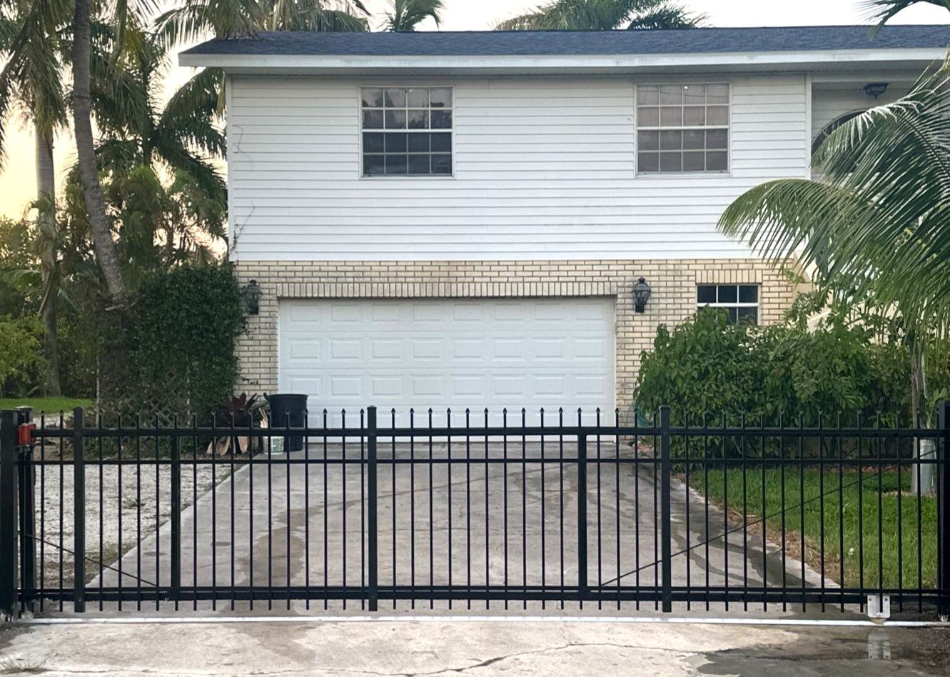 Aluminum Fence Installation using 3 Rail Aluminum Fence by Asap fence and gates, LLC