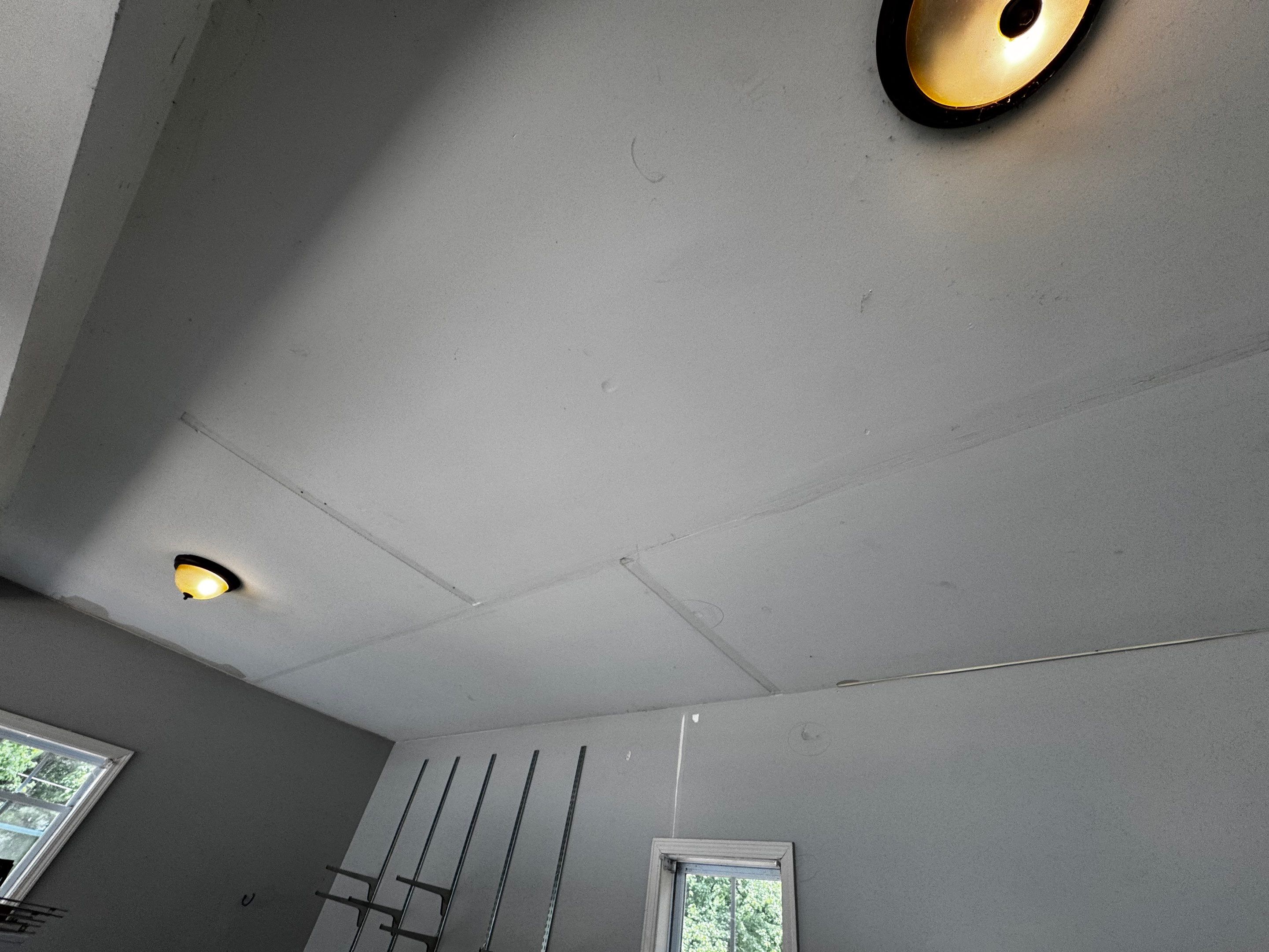 Garage Interior Painting and Drywall Repair in Monroe by PGP Surface Solutions, LLC