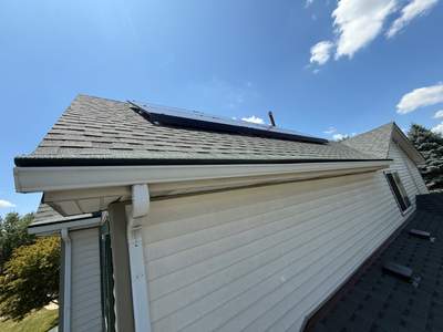 Turtle Shell gutter protection installation in Aurora, IL 60506, photograph 15
