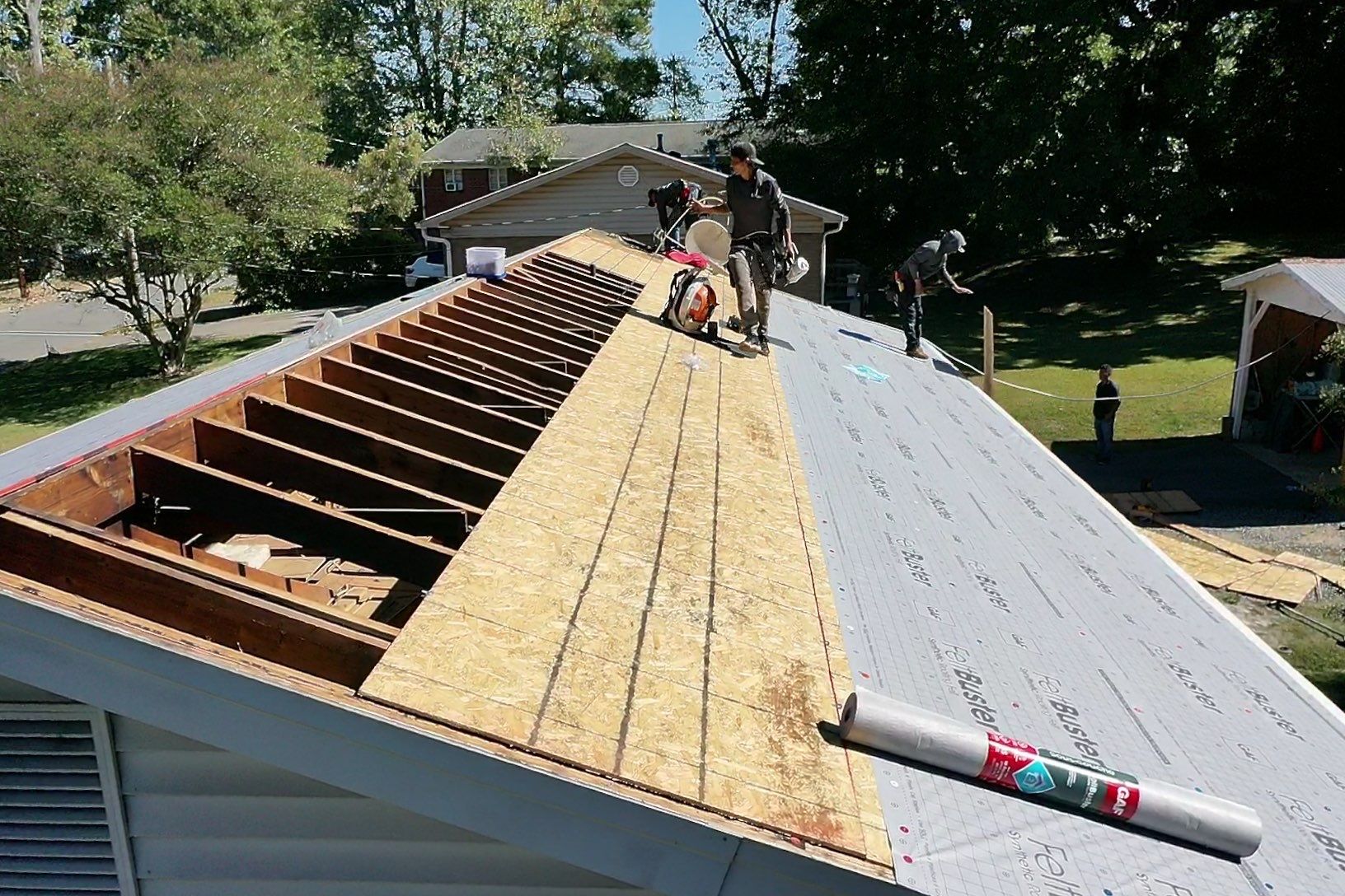 Project in Charlotte by ALL ROOFS & CONS.