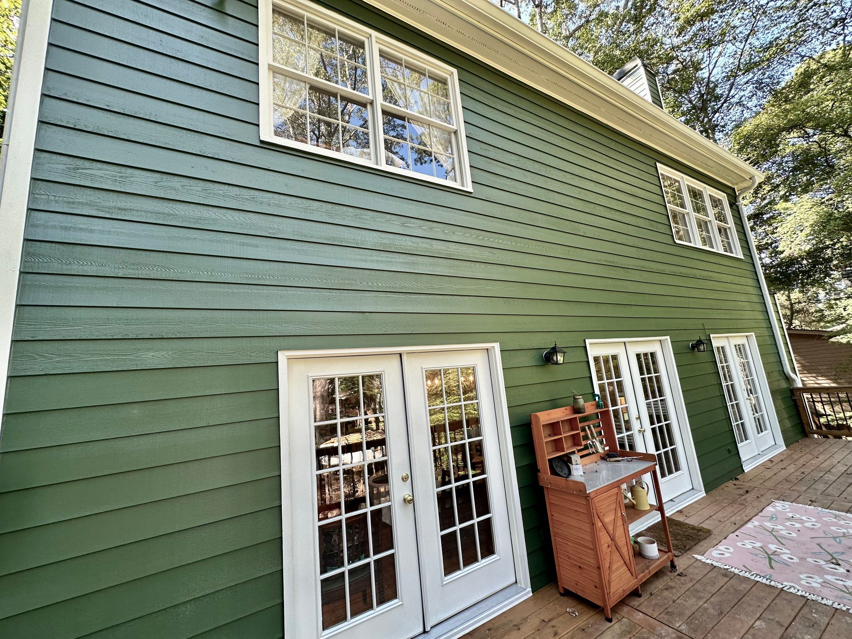 From Faded Beige to Bright Green by Atlanta's Paint Doctor