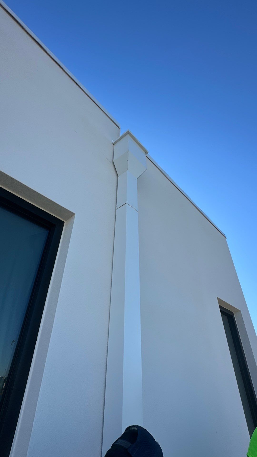 Residential Install of Flat TPO by International Roofing