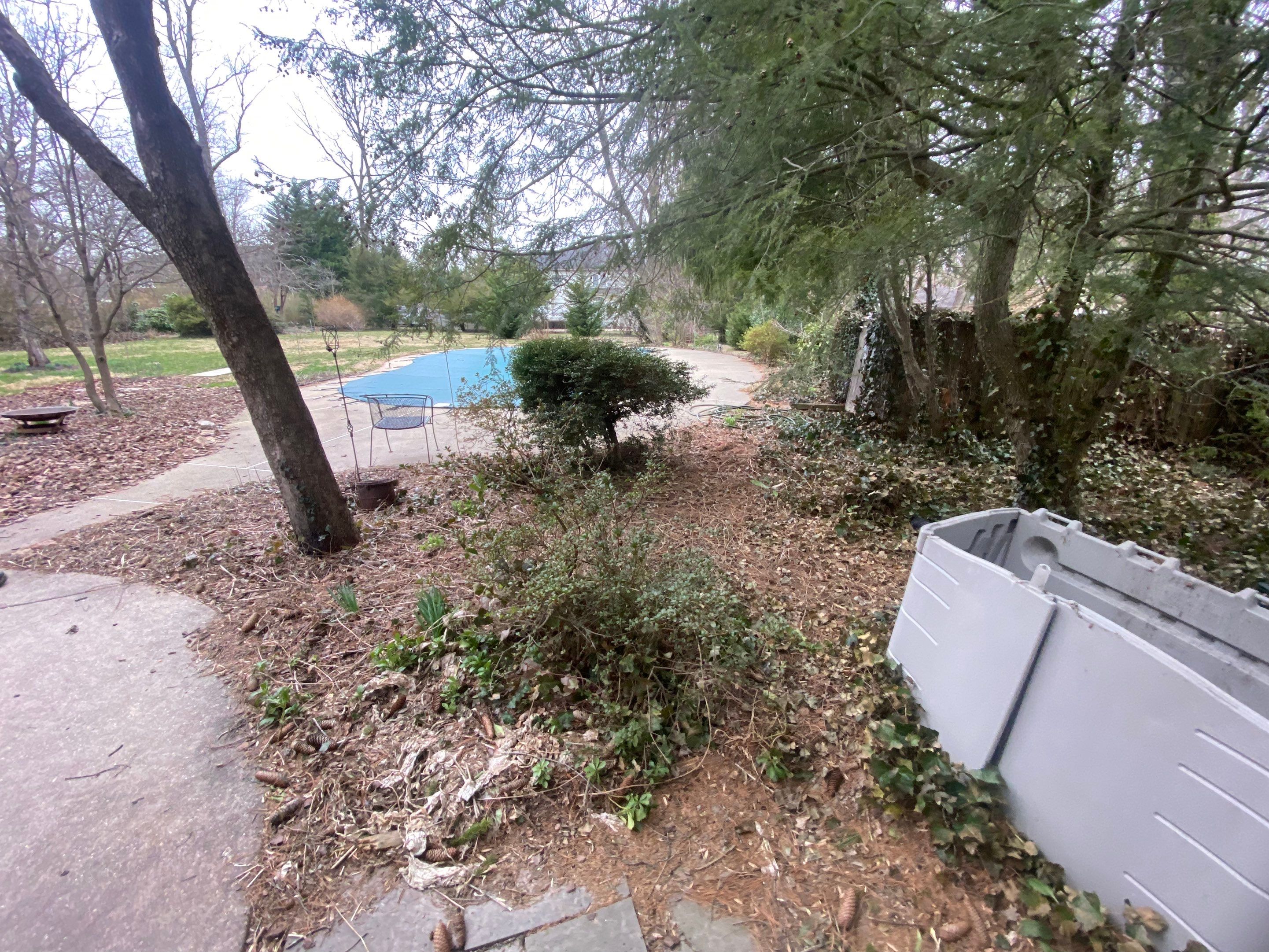 Landscape cleanup & drainage by The Smet Companies, LLC