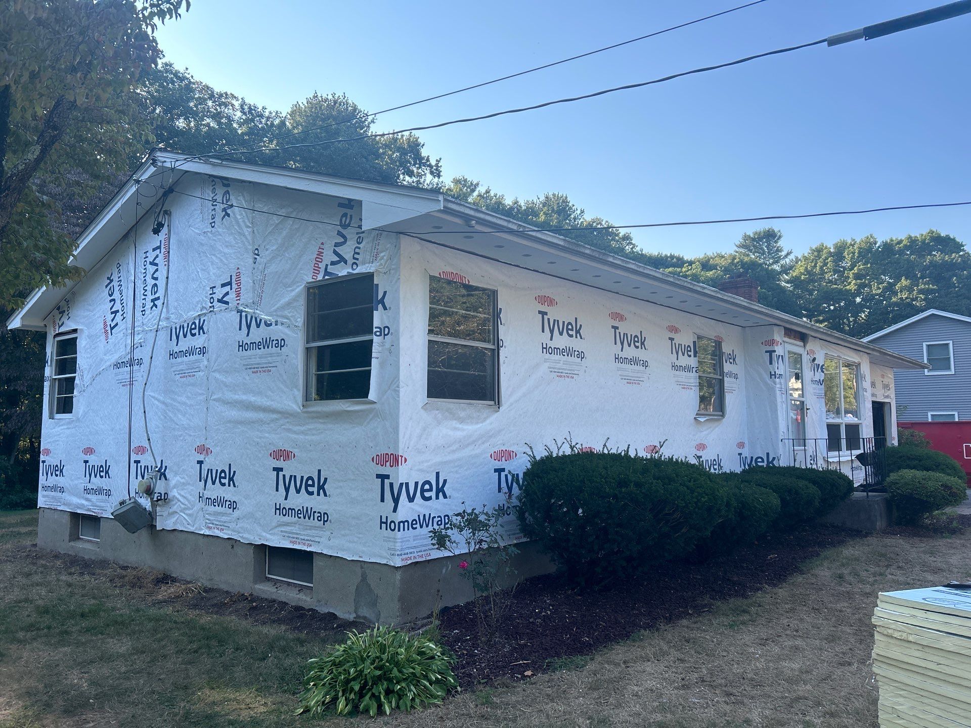 Complete exterior remodeling in NAtick, MA by UBrothers Construction