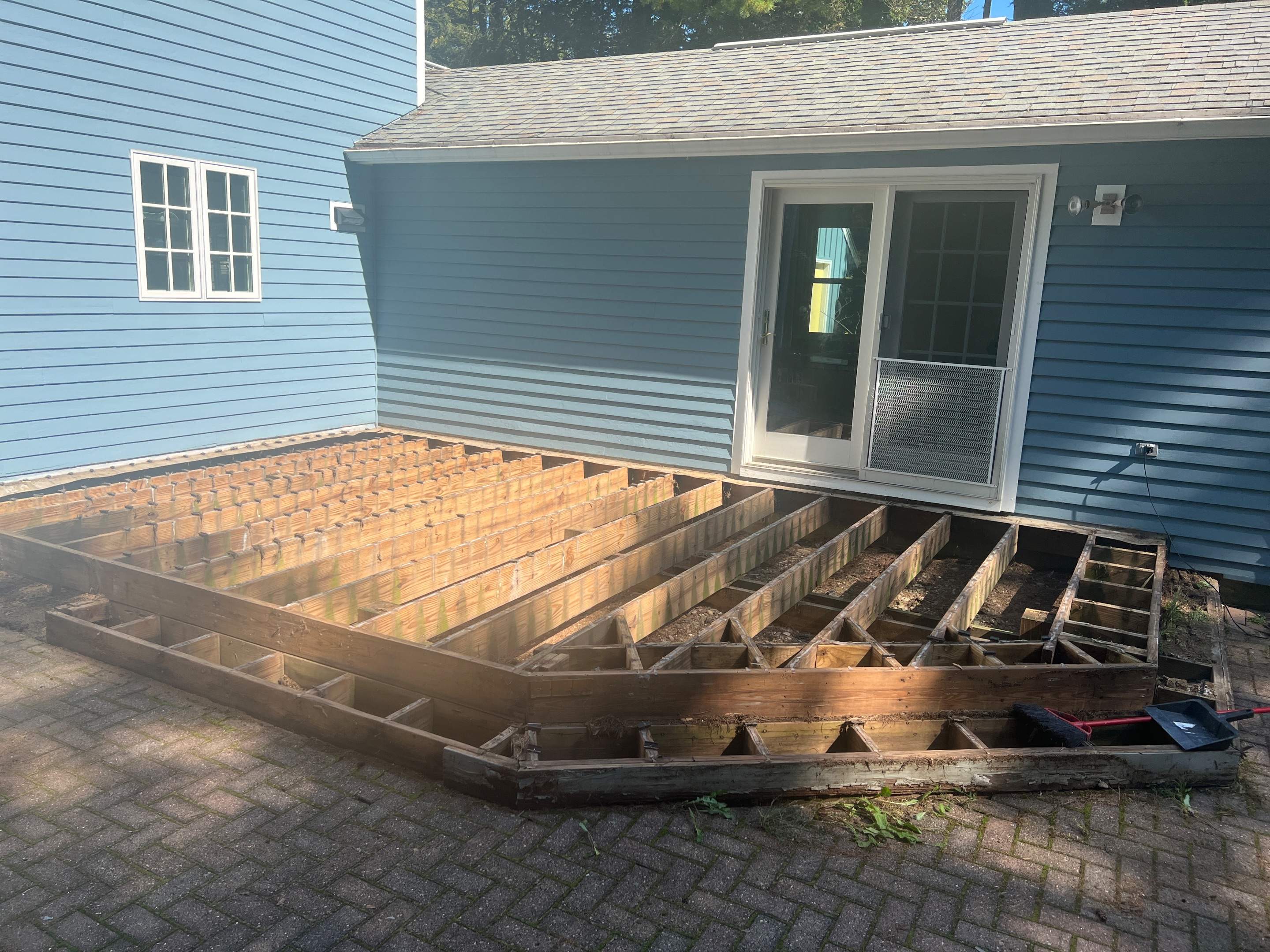 Deck Repair using Trex Select Decking by Chagnon Building & Remodeling LLC