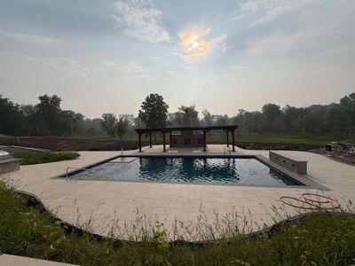 French Riv Pool Spa Combo