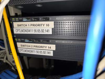 Structured cabling installation by CimaSolutions