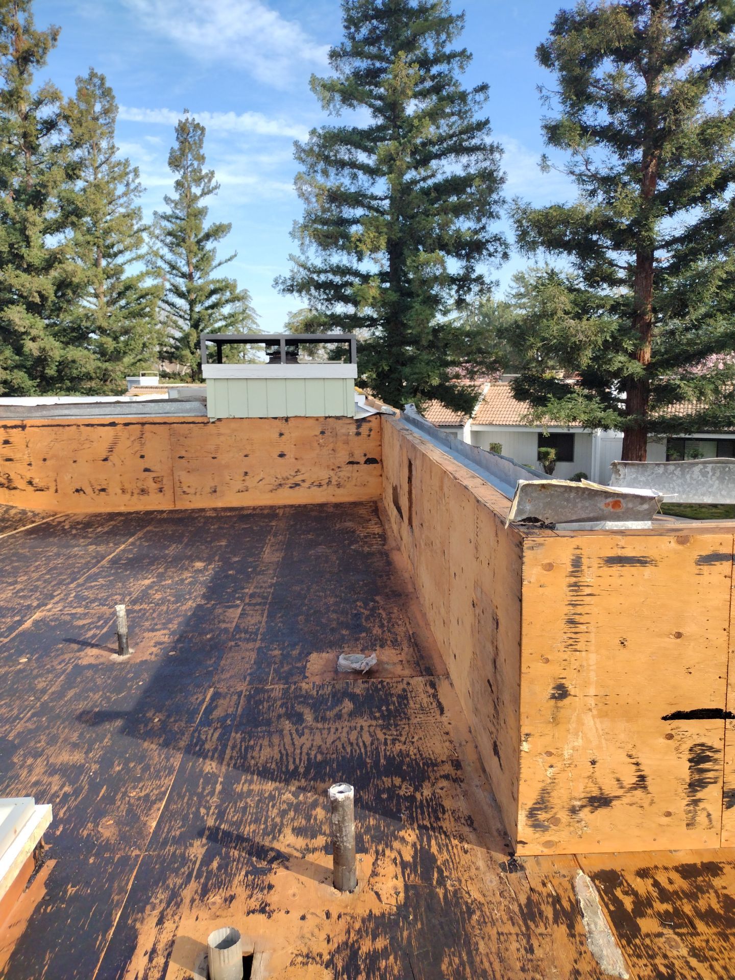 Residential TPO Flat Roofing - Fresno CA by Grandmark Service Company