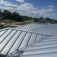 24ga 1.5" Mechanical Seam Mill Finish by Total Roofing System The Metal Roof Experts