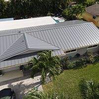 24ga 1"Nail-Strip Charcoal Gray  by Total Roofing System The Metal Roof Experts