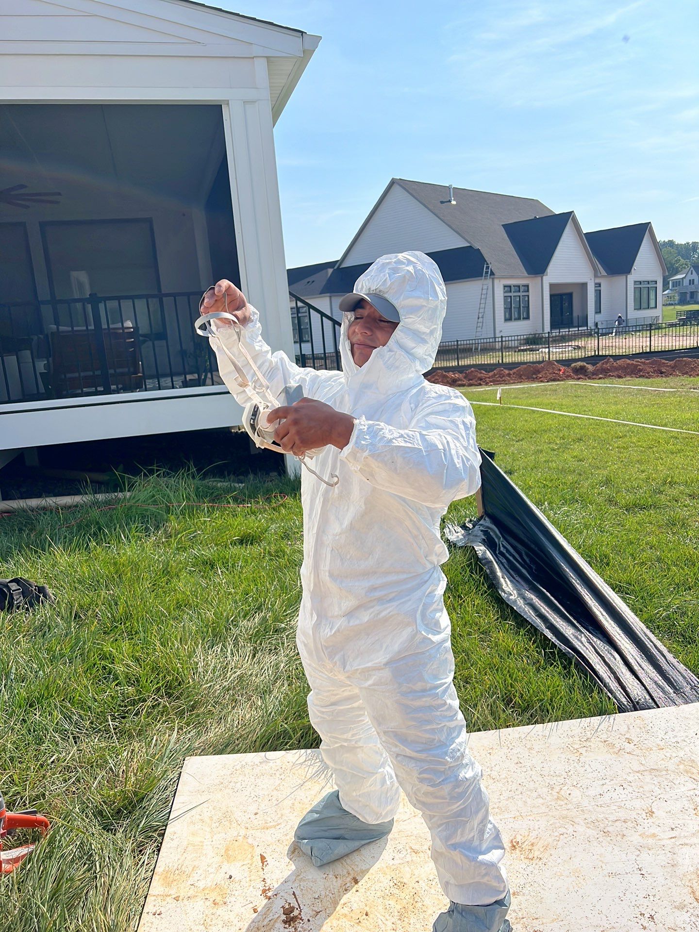 Egress window install, Great Falls, VA by Fairfax Contractors, LLC