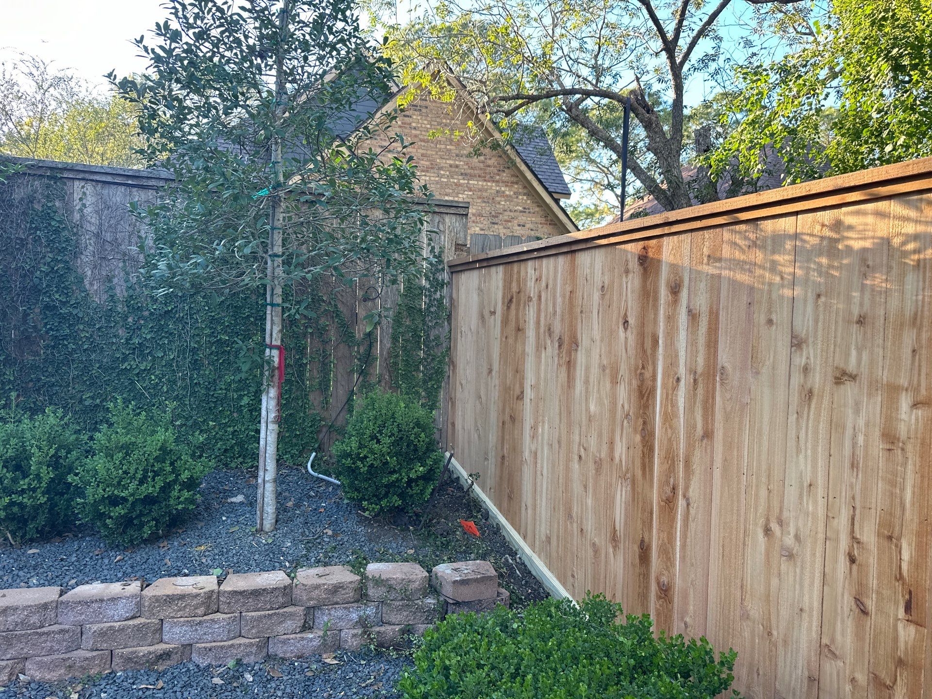 Fence Installation for Poolside Paradise by Tim's Fences