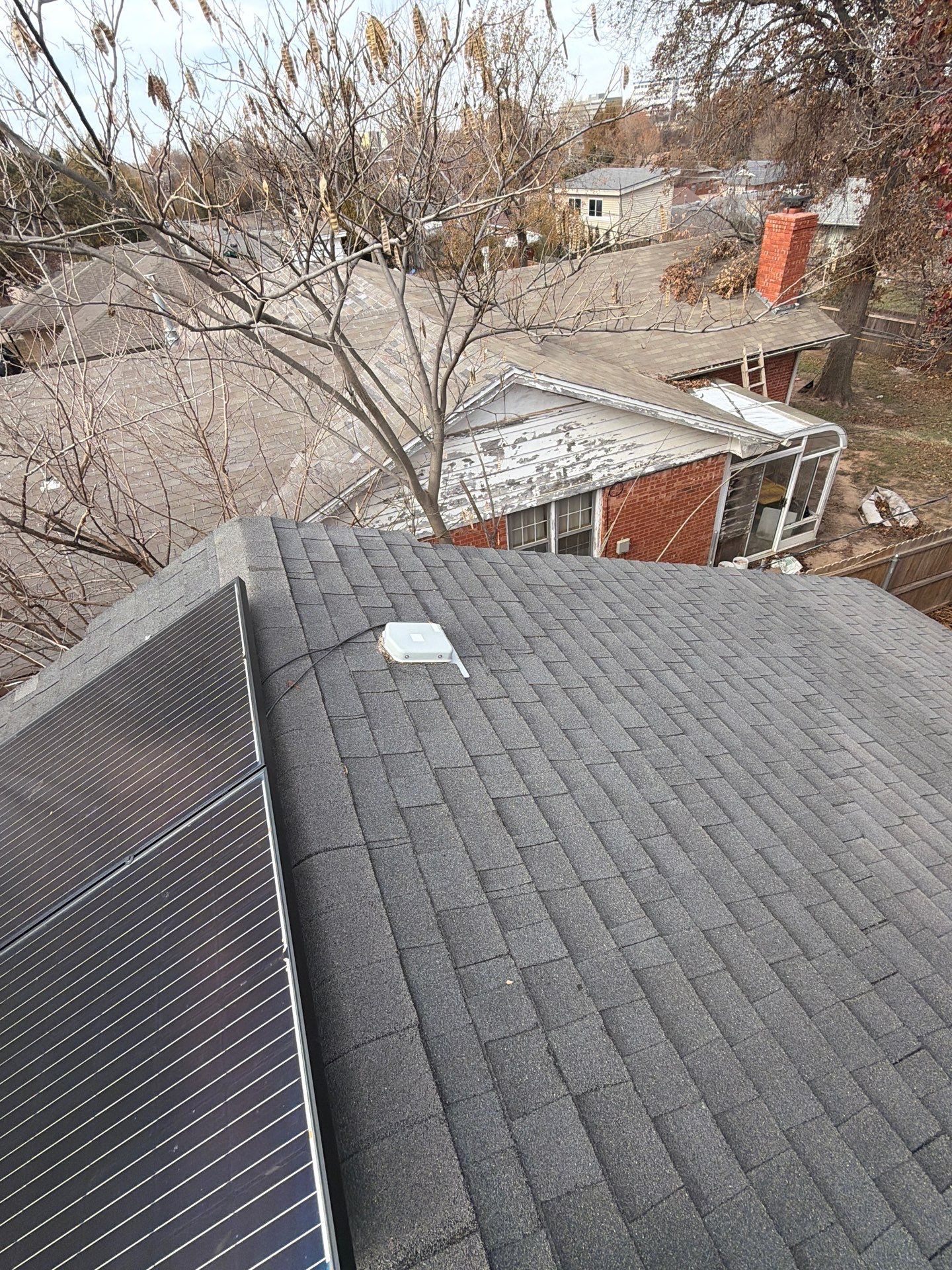 Roof Inspection in Oklahoma City, OK (Storm Damage Check) by McCann's Roofing and Construction