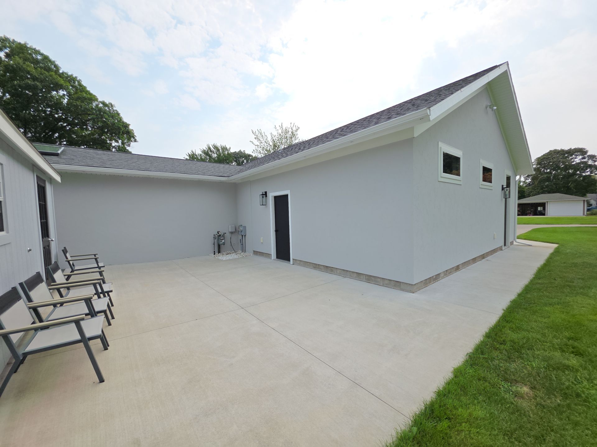 Norton Shores Residential Stucco Repair and Exterior Painting Refresh by Gordon Painting